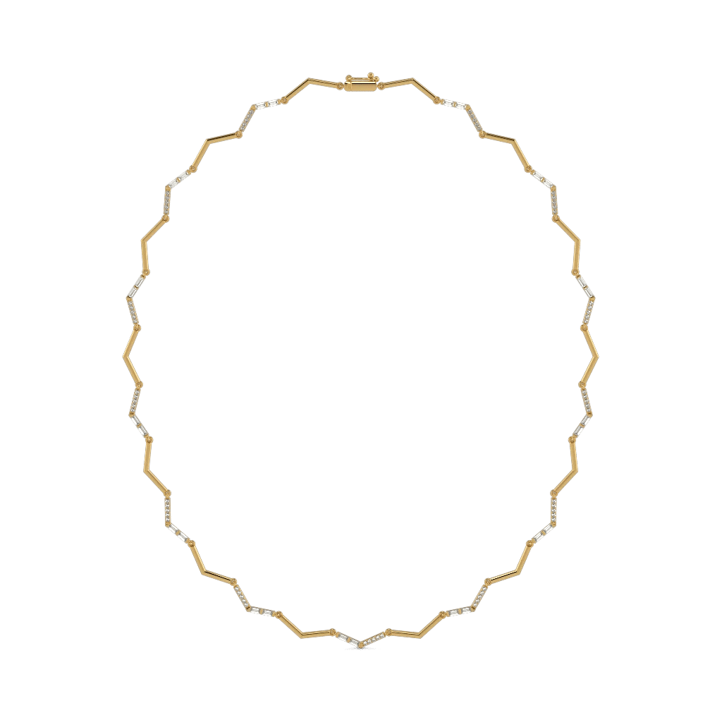 Prism Link Necklace 0