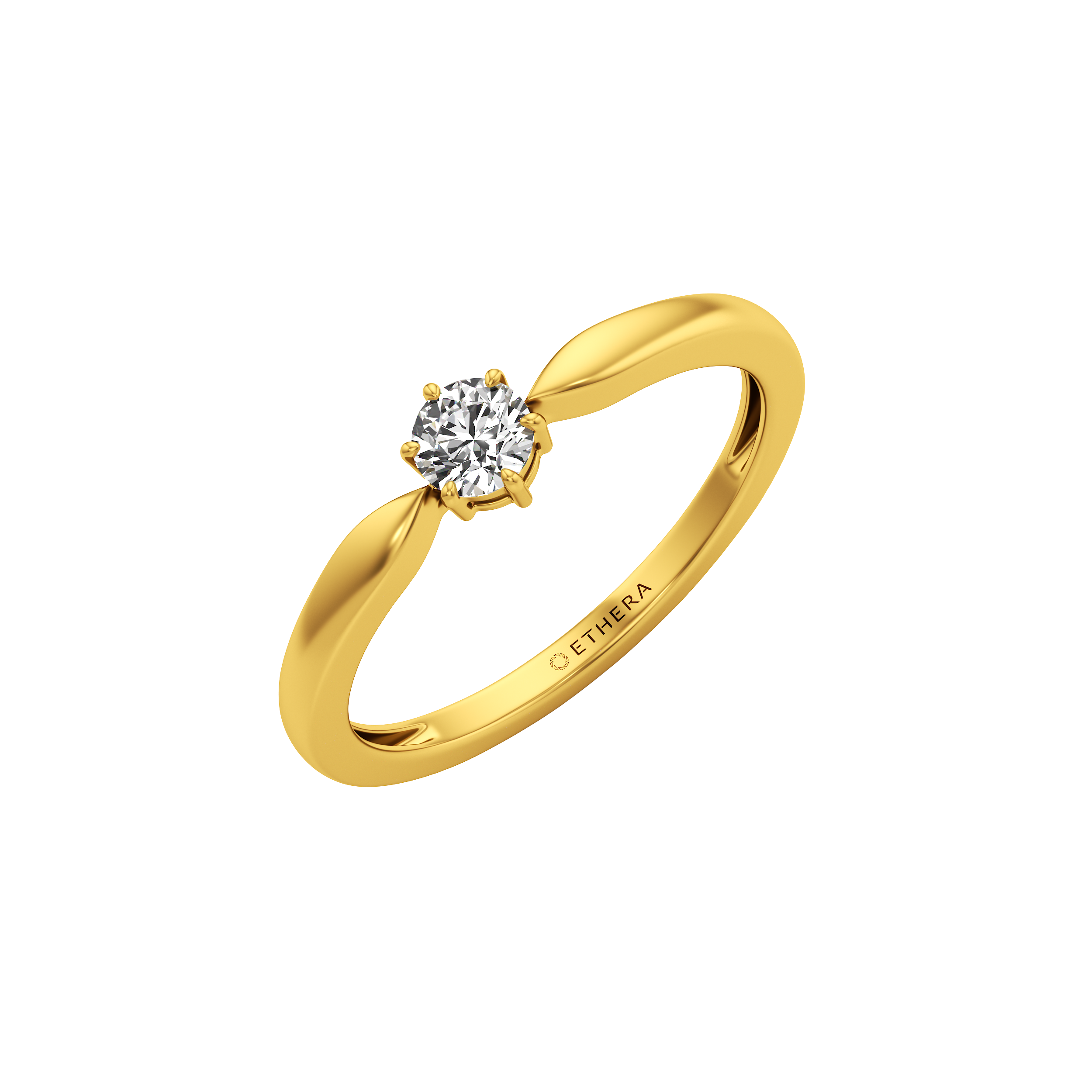Bloompoint Solitaire Ring