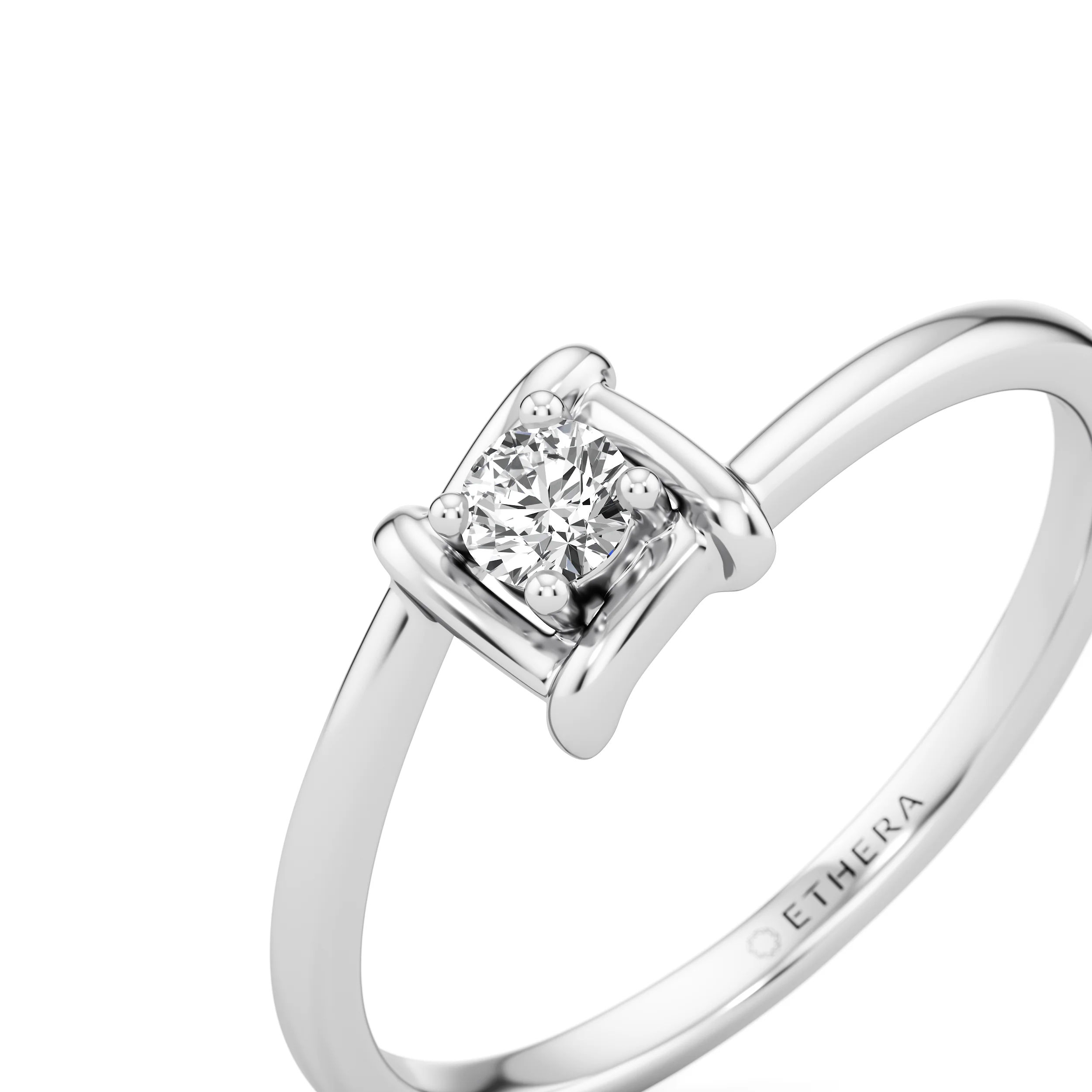 Axis Solitaire Ring 8