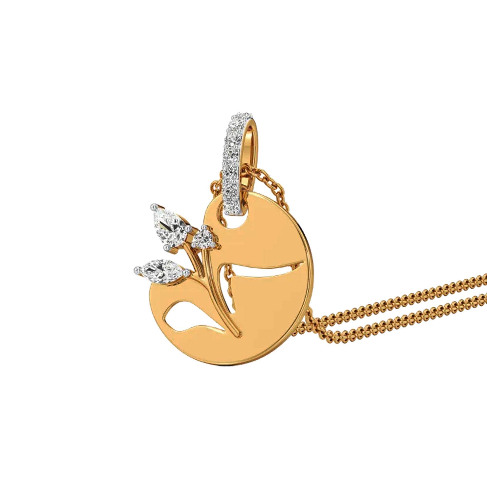 Bloom Disc Pendant 0