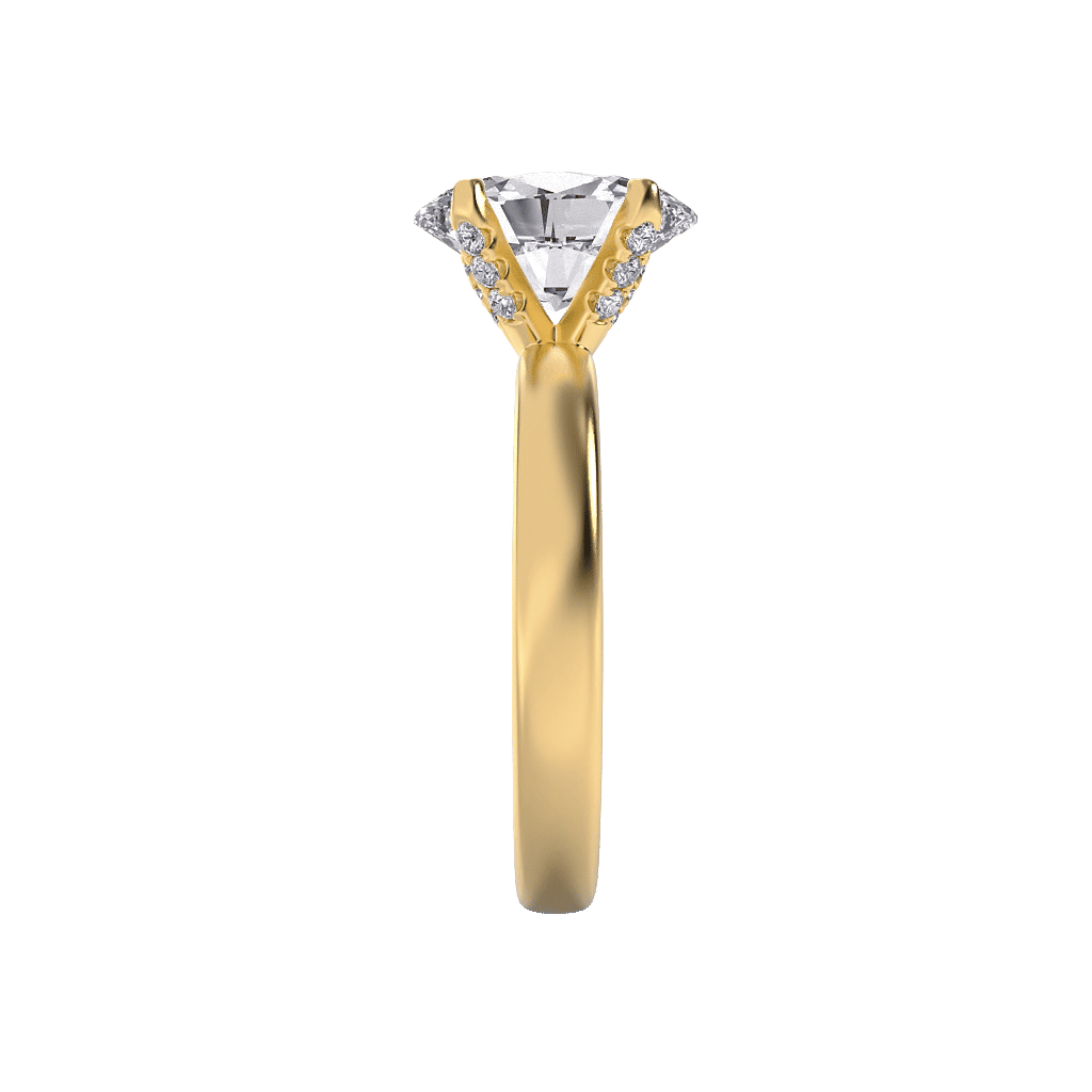 Lustre Solitaire Ring 4