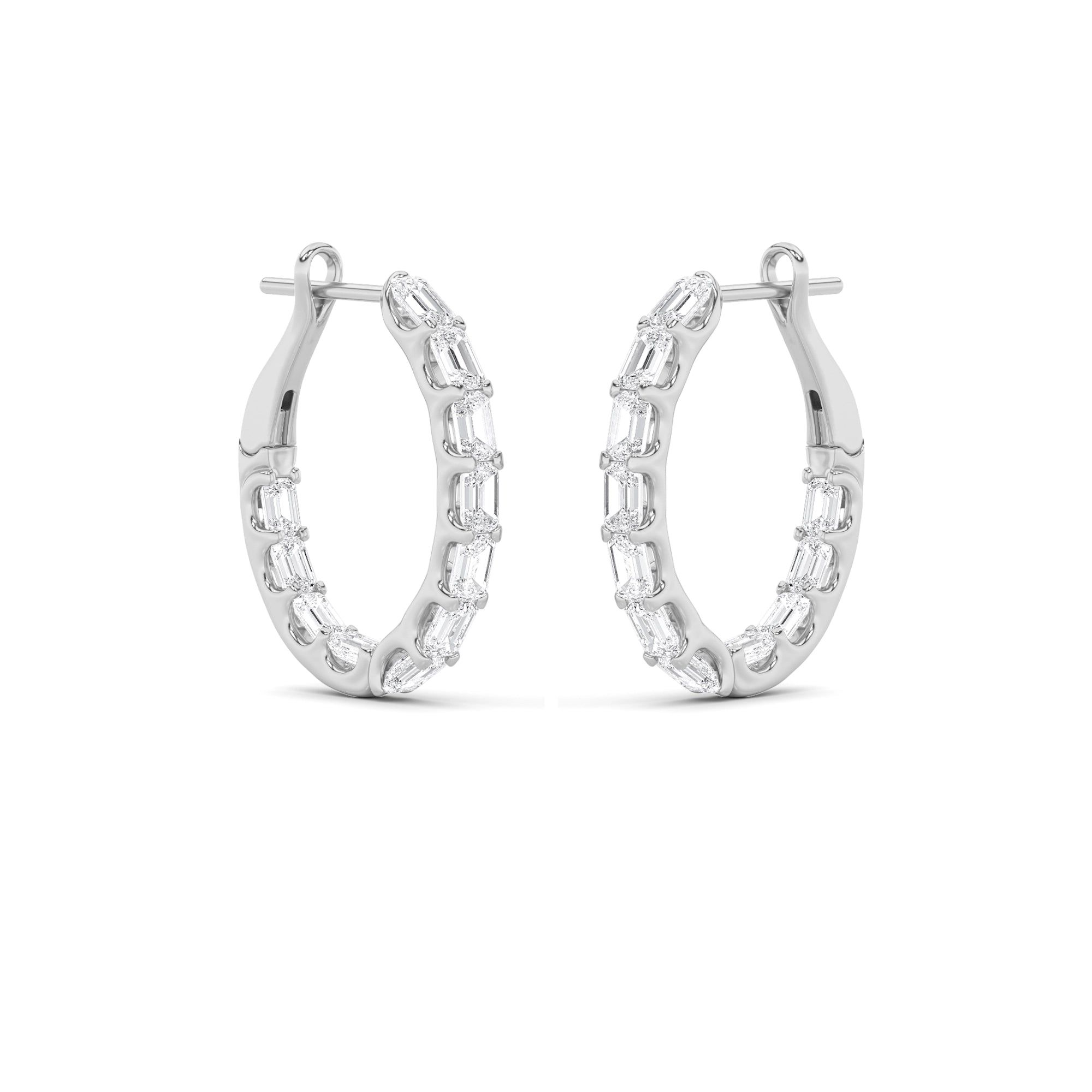Stellar Eternity Hoop Earrings 0