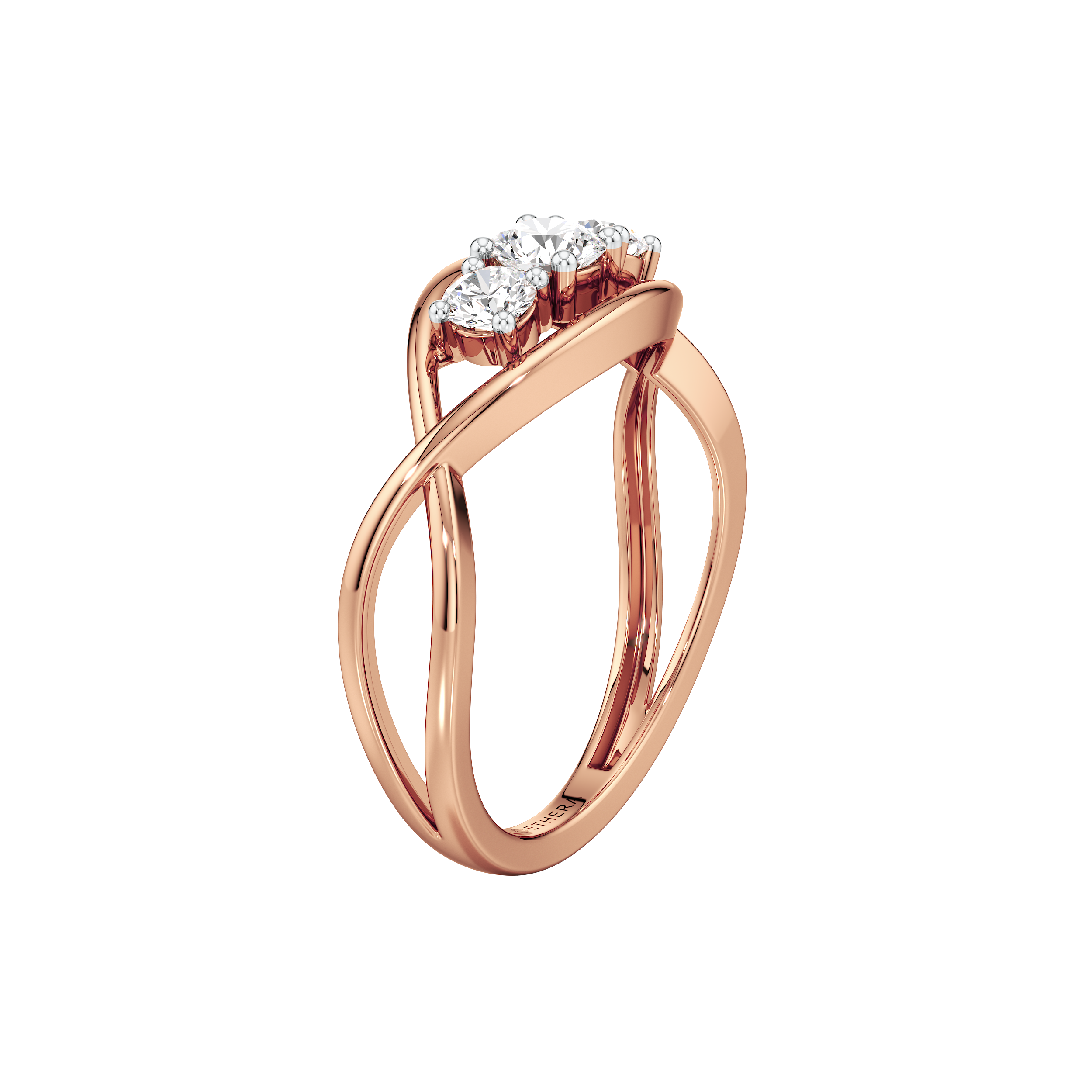 Triple Radiance Ring 14