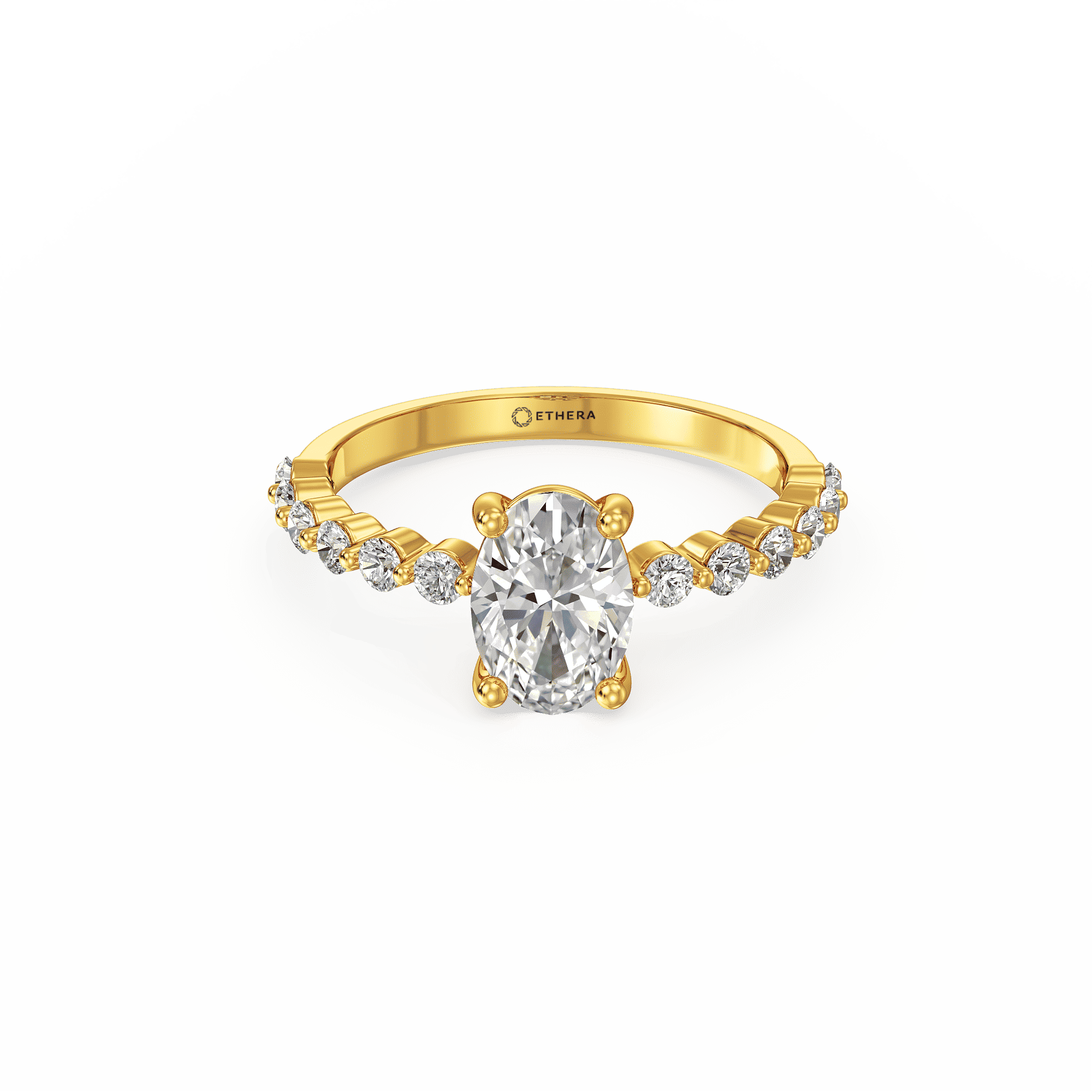 The Linea Oval Ring 1
