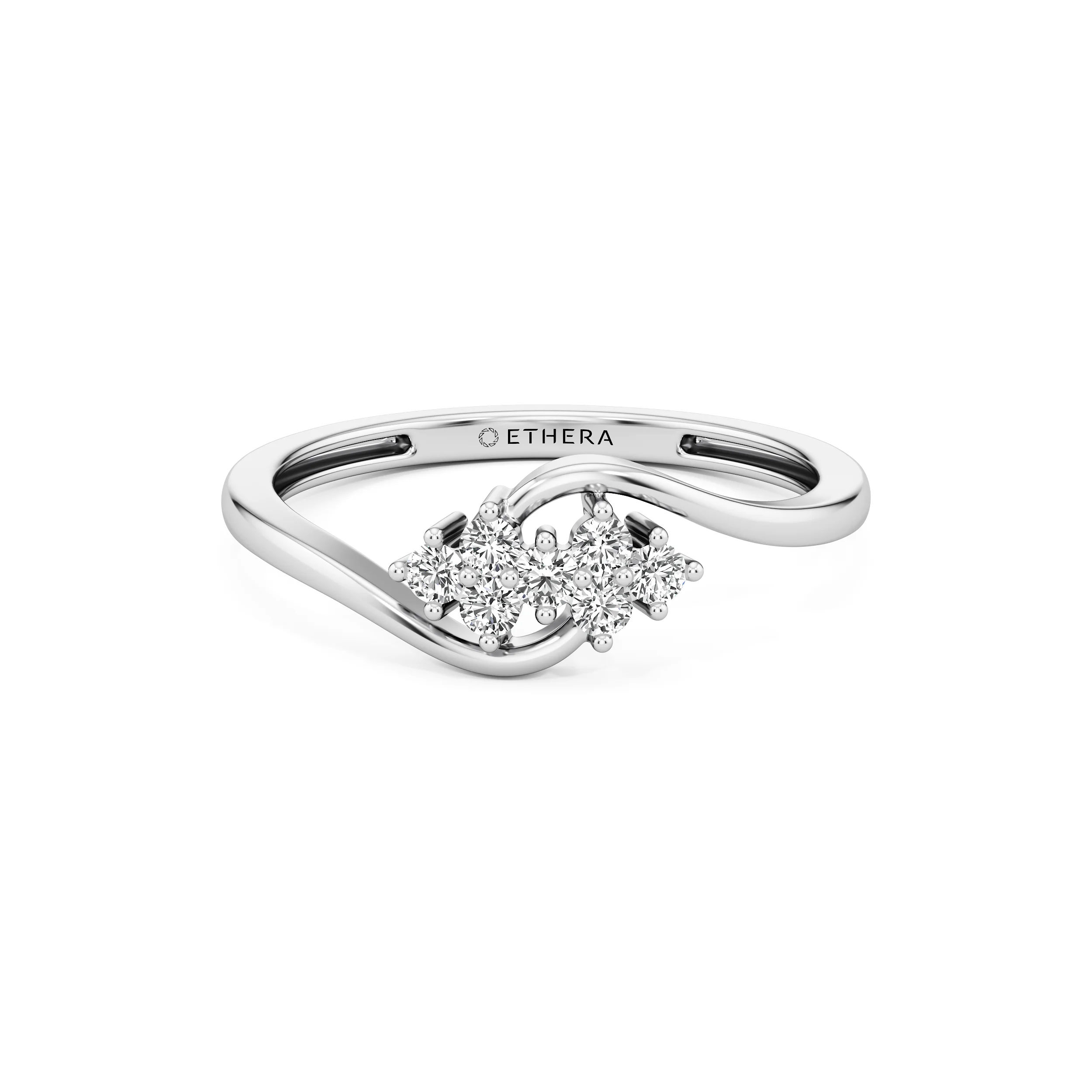 Serene Curve Ring 9