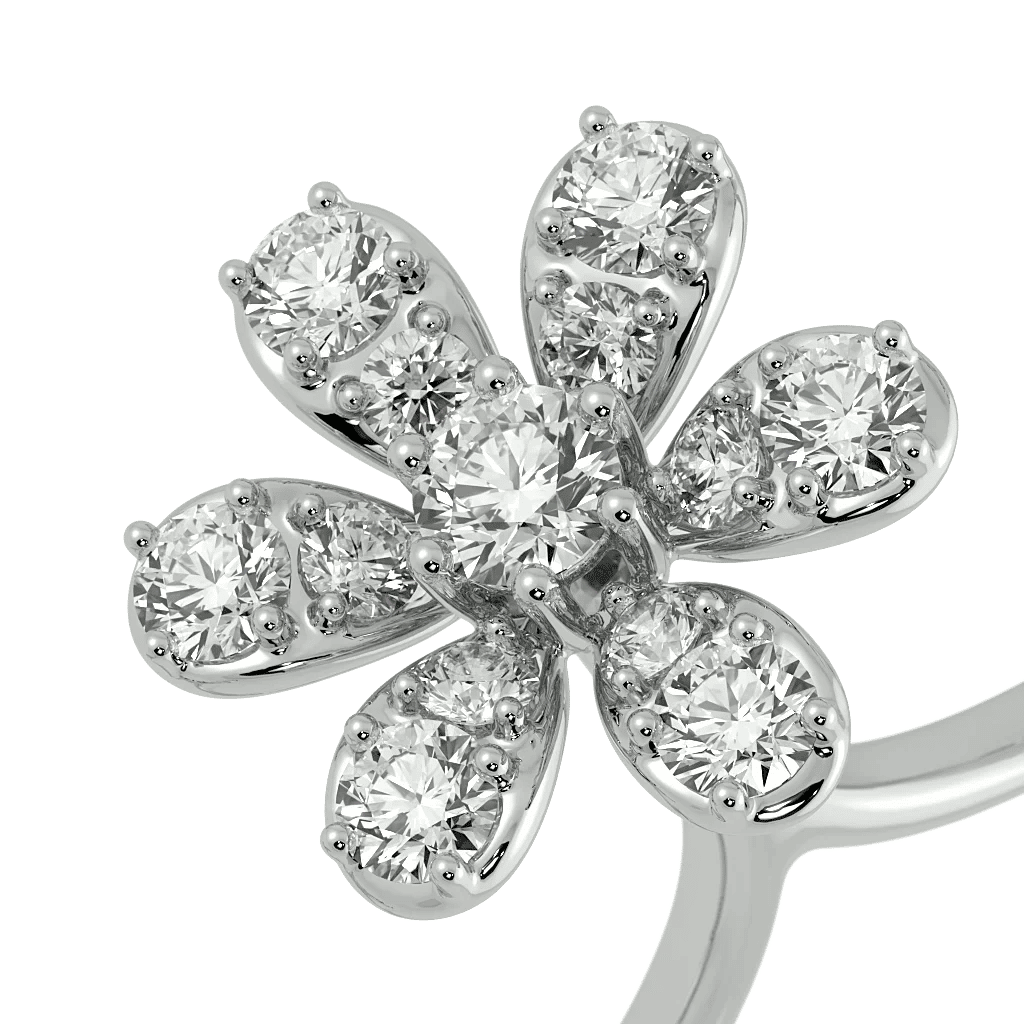 Bloomblush Statement Ring hover