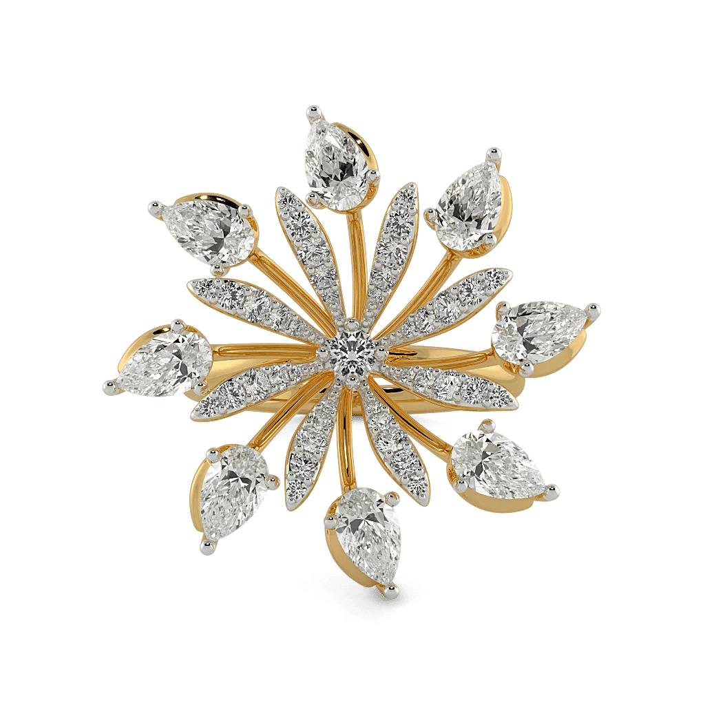 Silver Fern Statement Ring 4