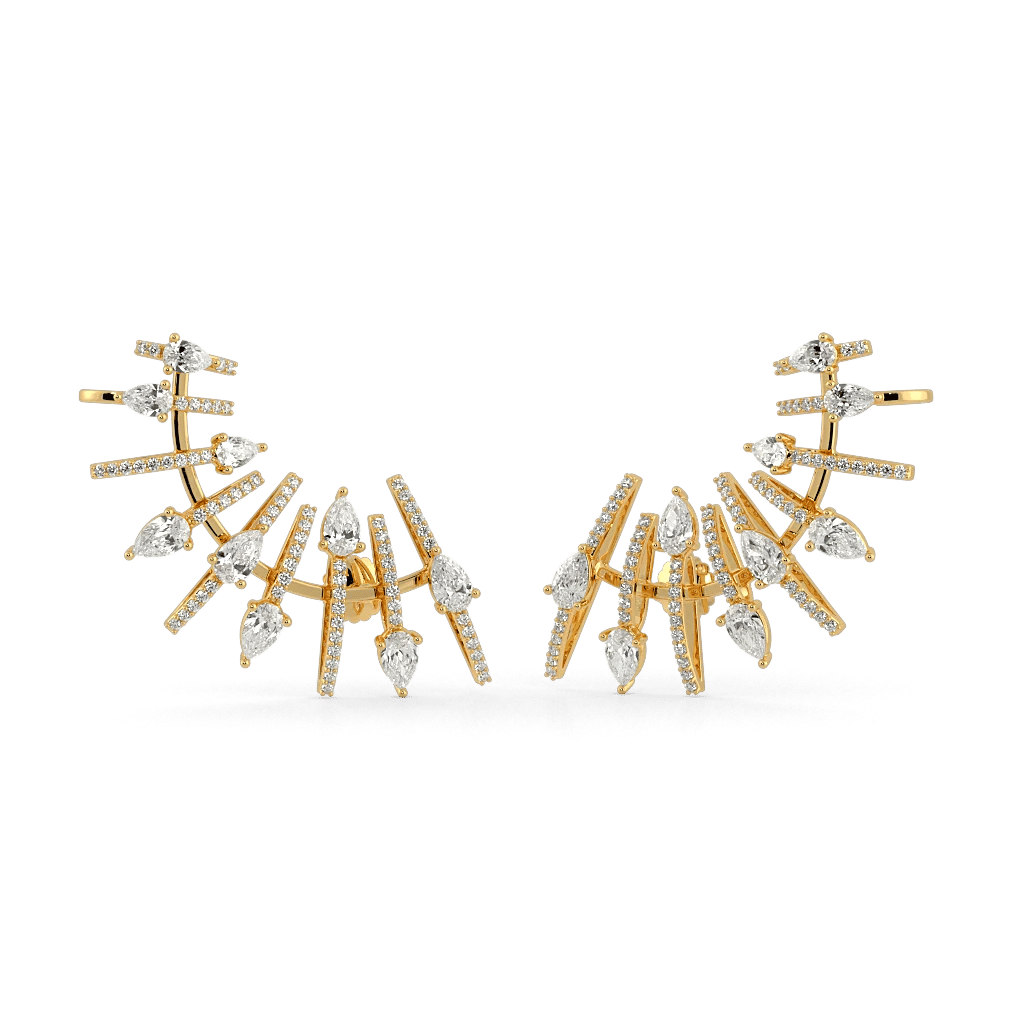 Radiant Flare Earcuffs