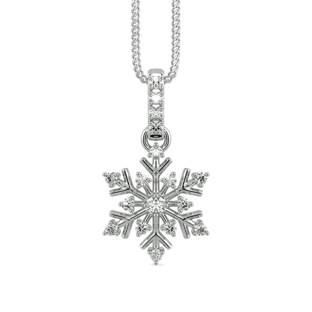 Snowline Star Charm Pendant 3