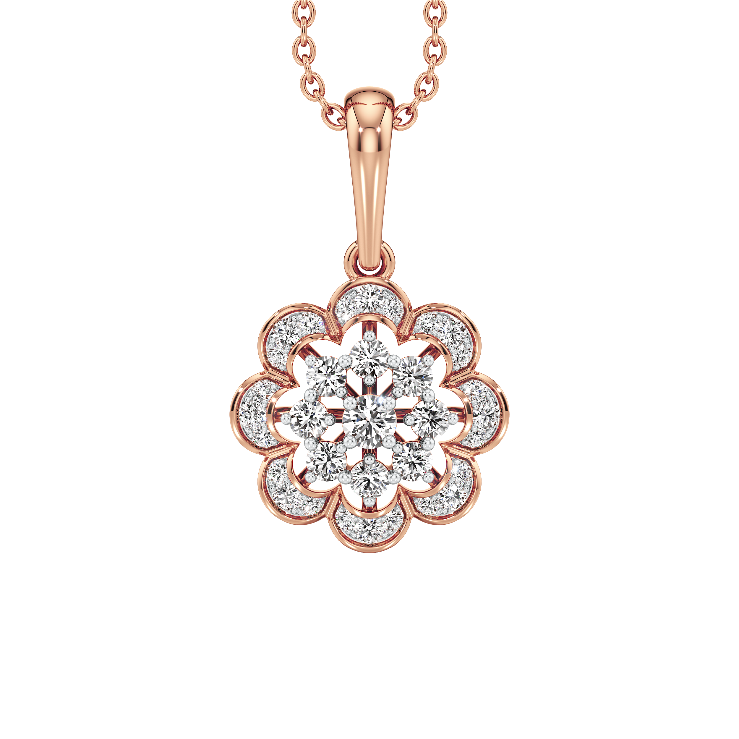 The Meher Bloom Pendant 7