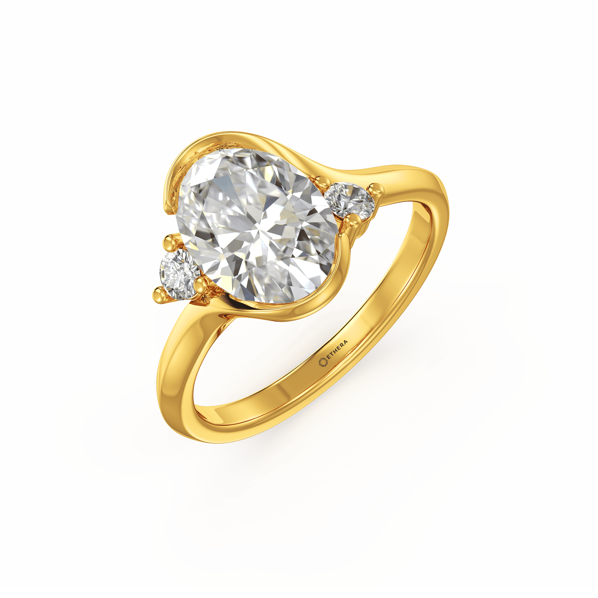 Sway Oval Ring