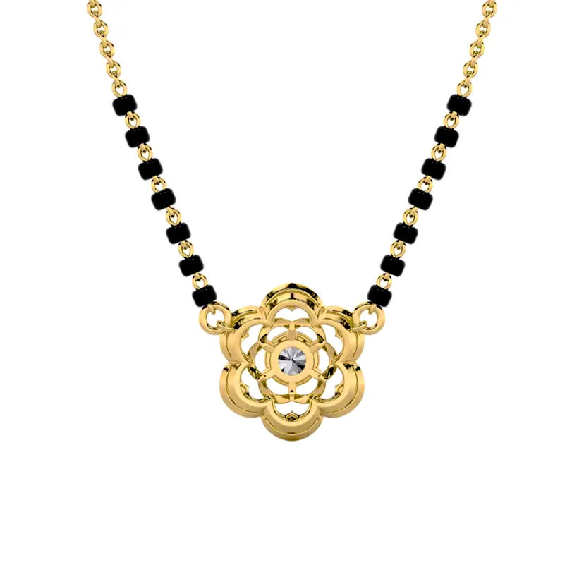 Timeless Blooms Mangalsutra 4