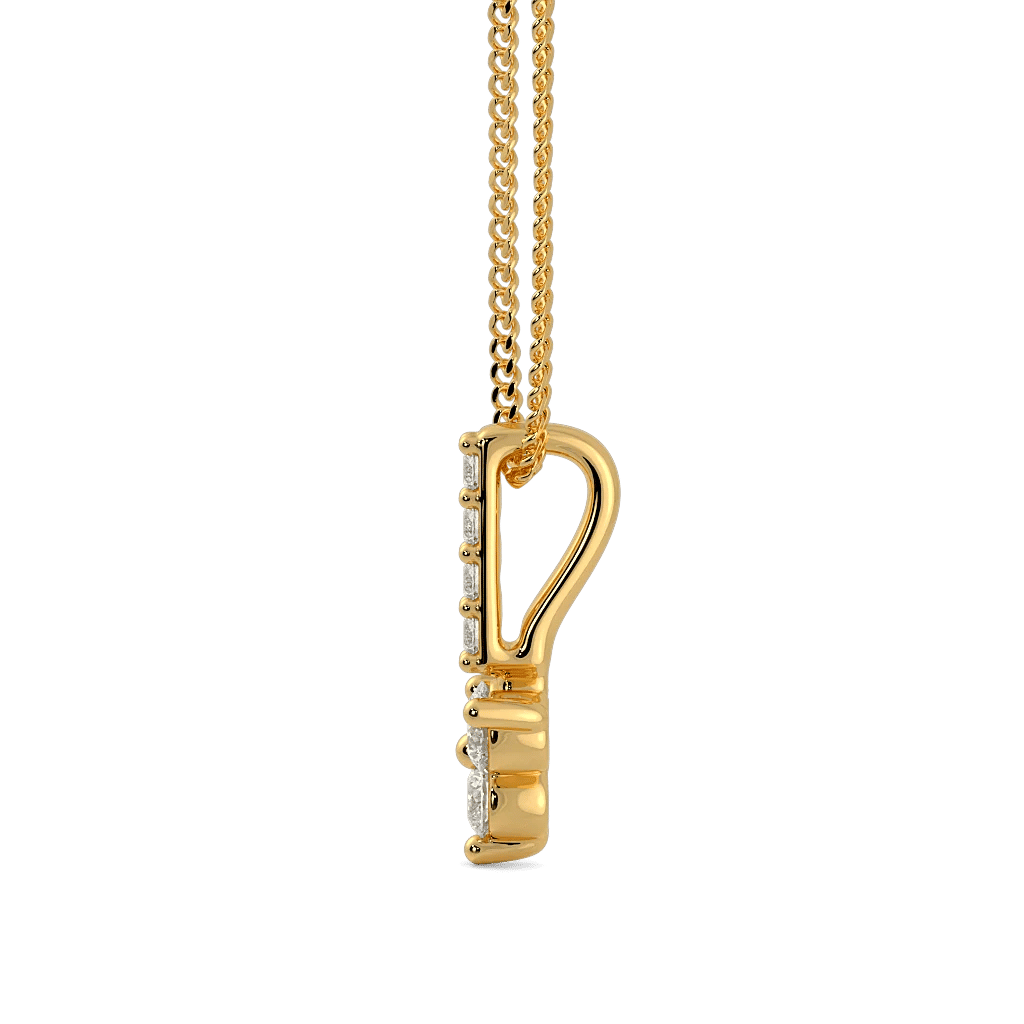 Trio Dropline Charm Pendant 4