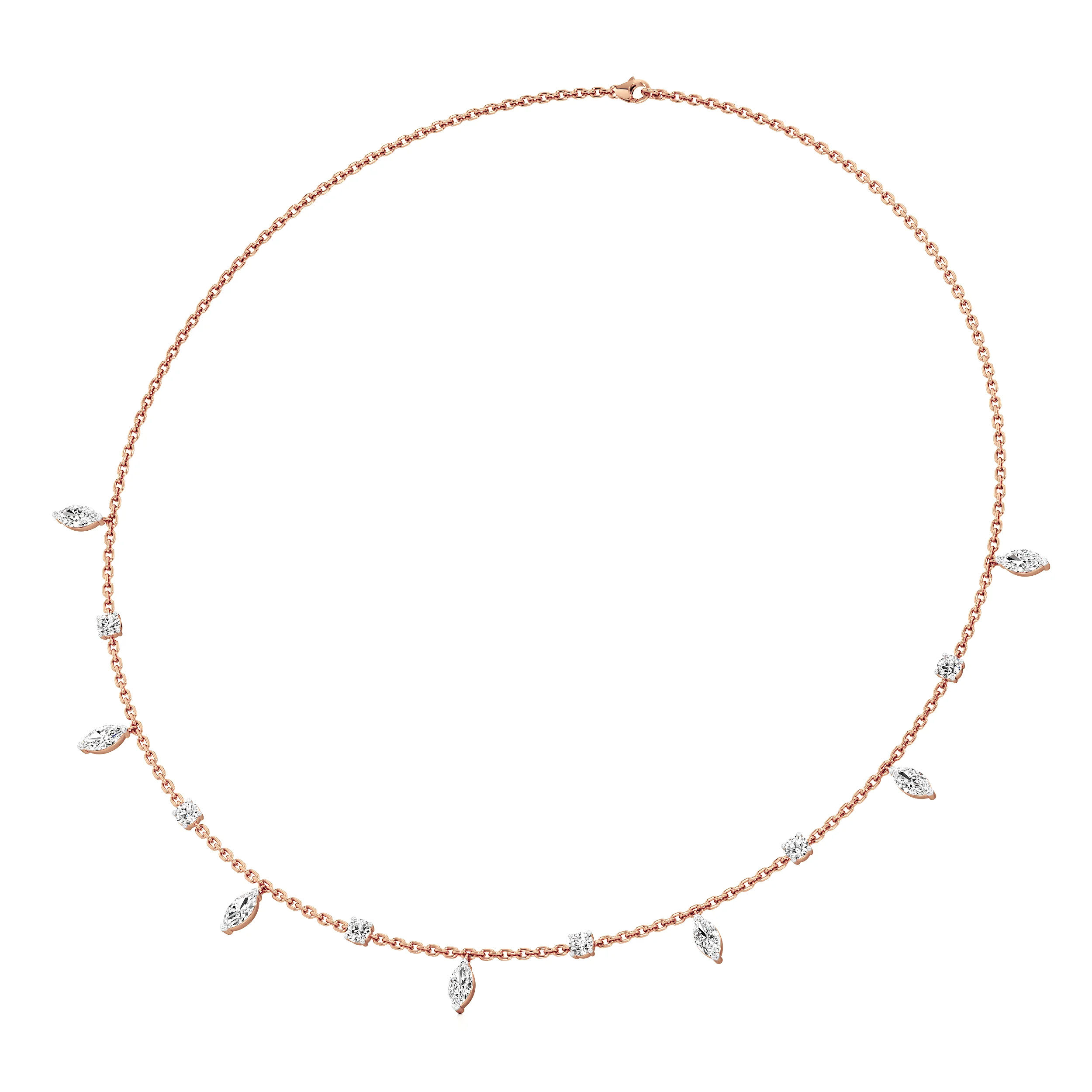 Shimmering Cascade Necklace 11