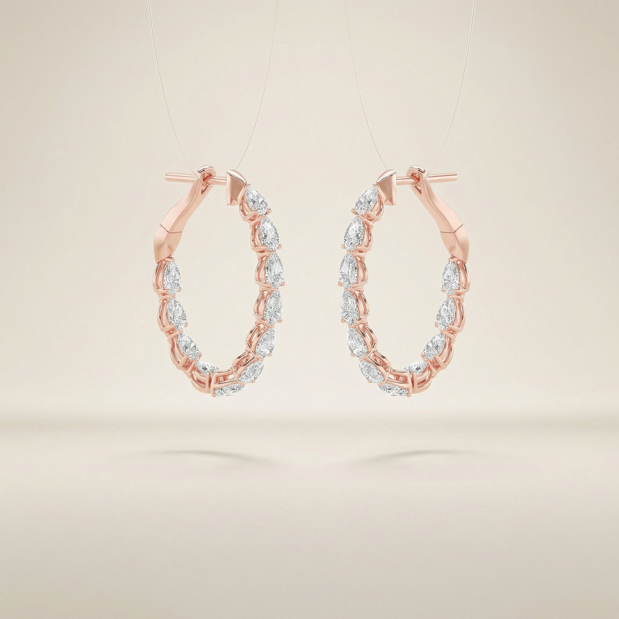 Infinite Glow Hoop Earrings 2