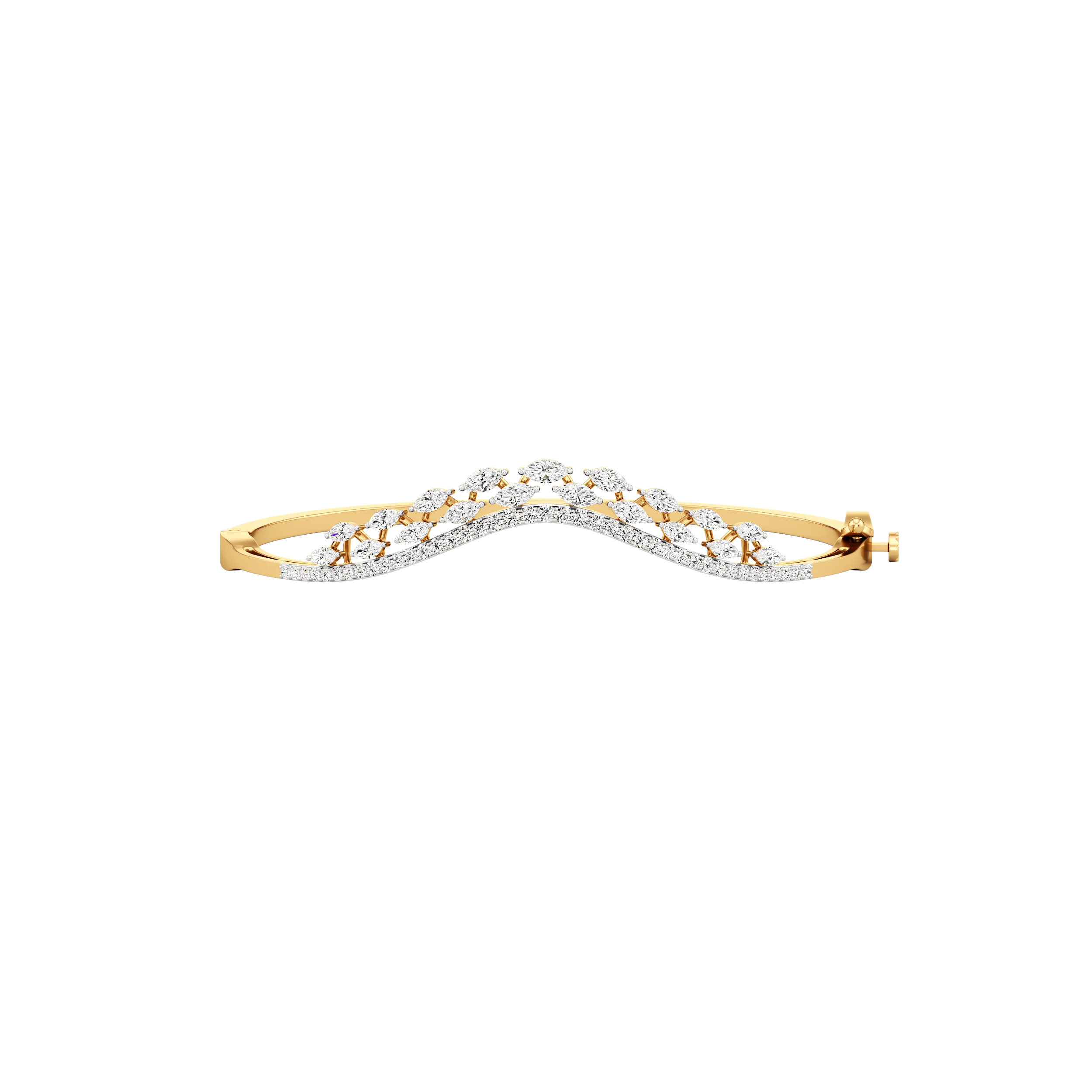 Luxe Ethera Oval Bangle