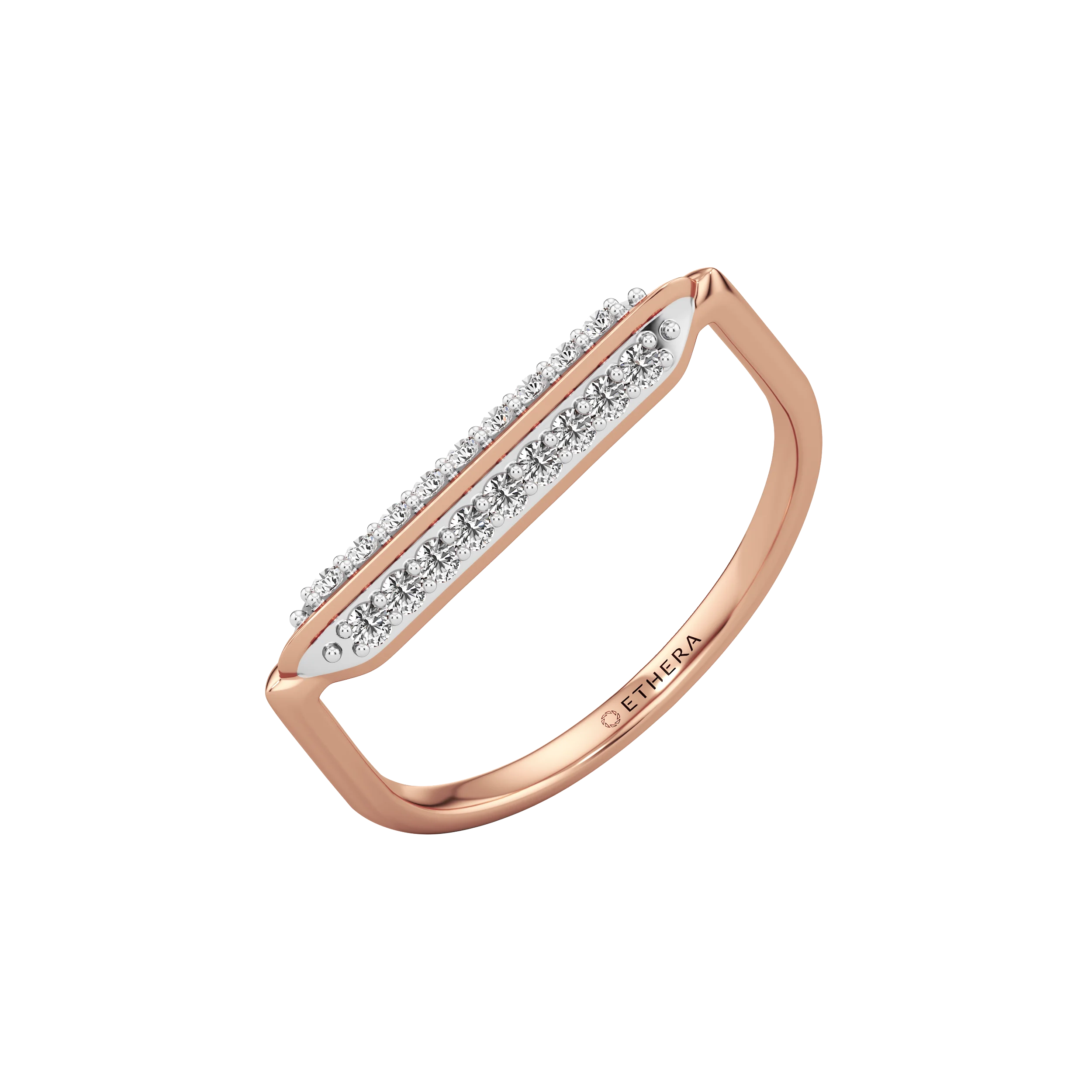 Linear Luxe Ring 11