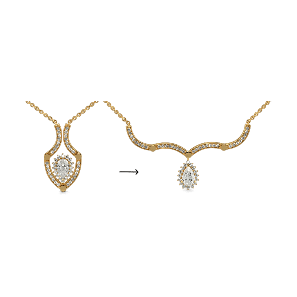 Pearlume Drop Necklace hover