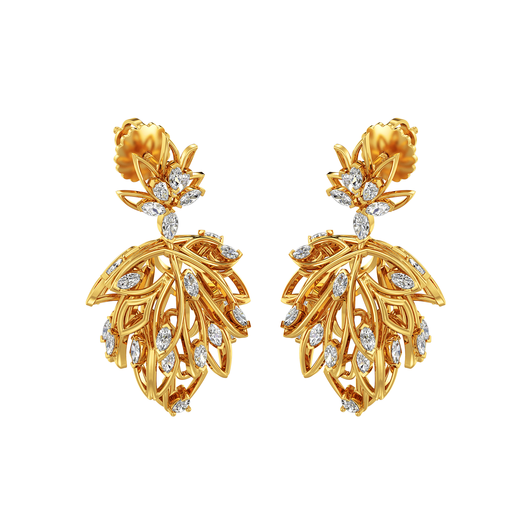 Sunehri Jhumkas