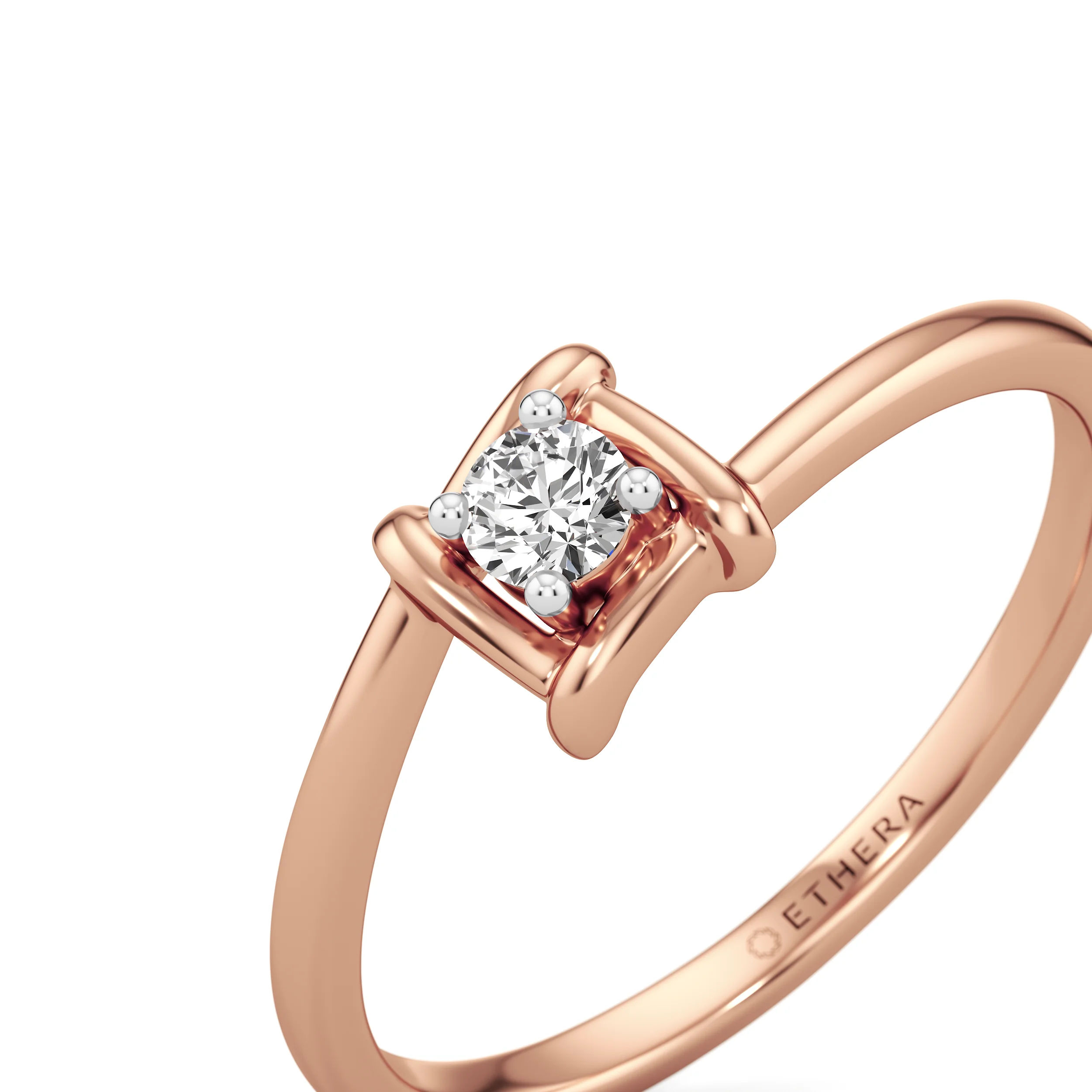 Axis Solitaire Ring 12