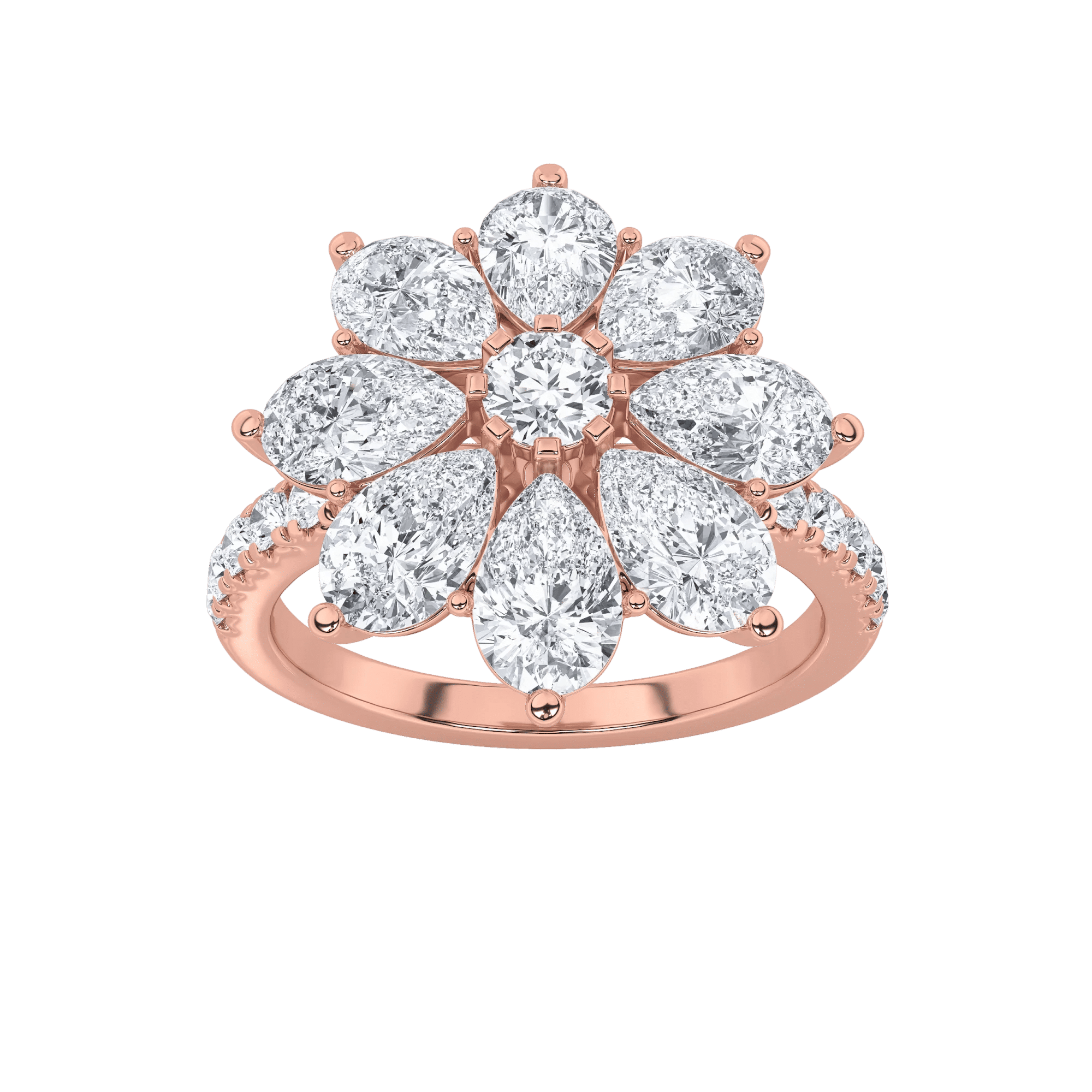 The Blossom Cocktail Ring 16