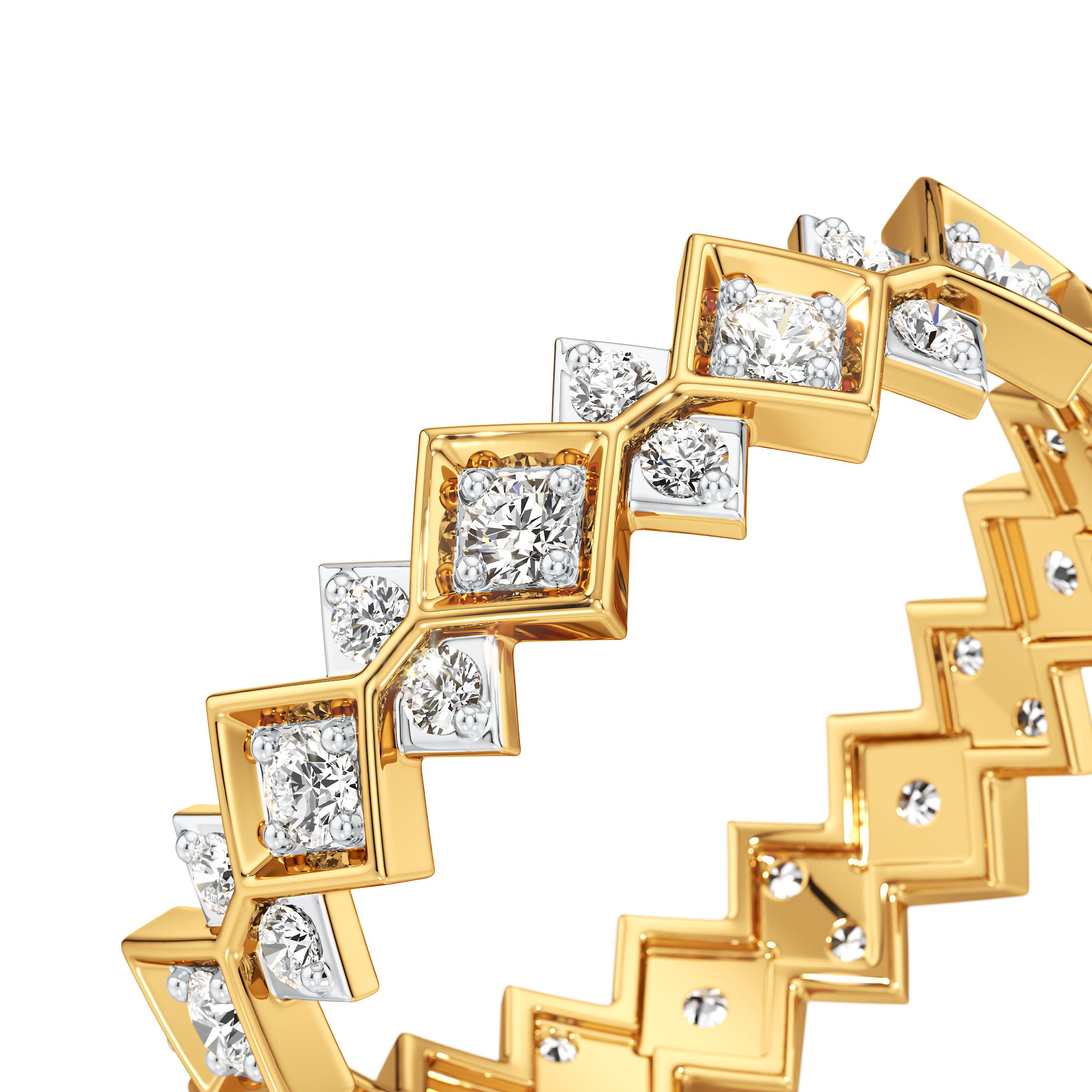 GeoGlow Diamond Band 3