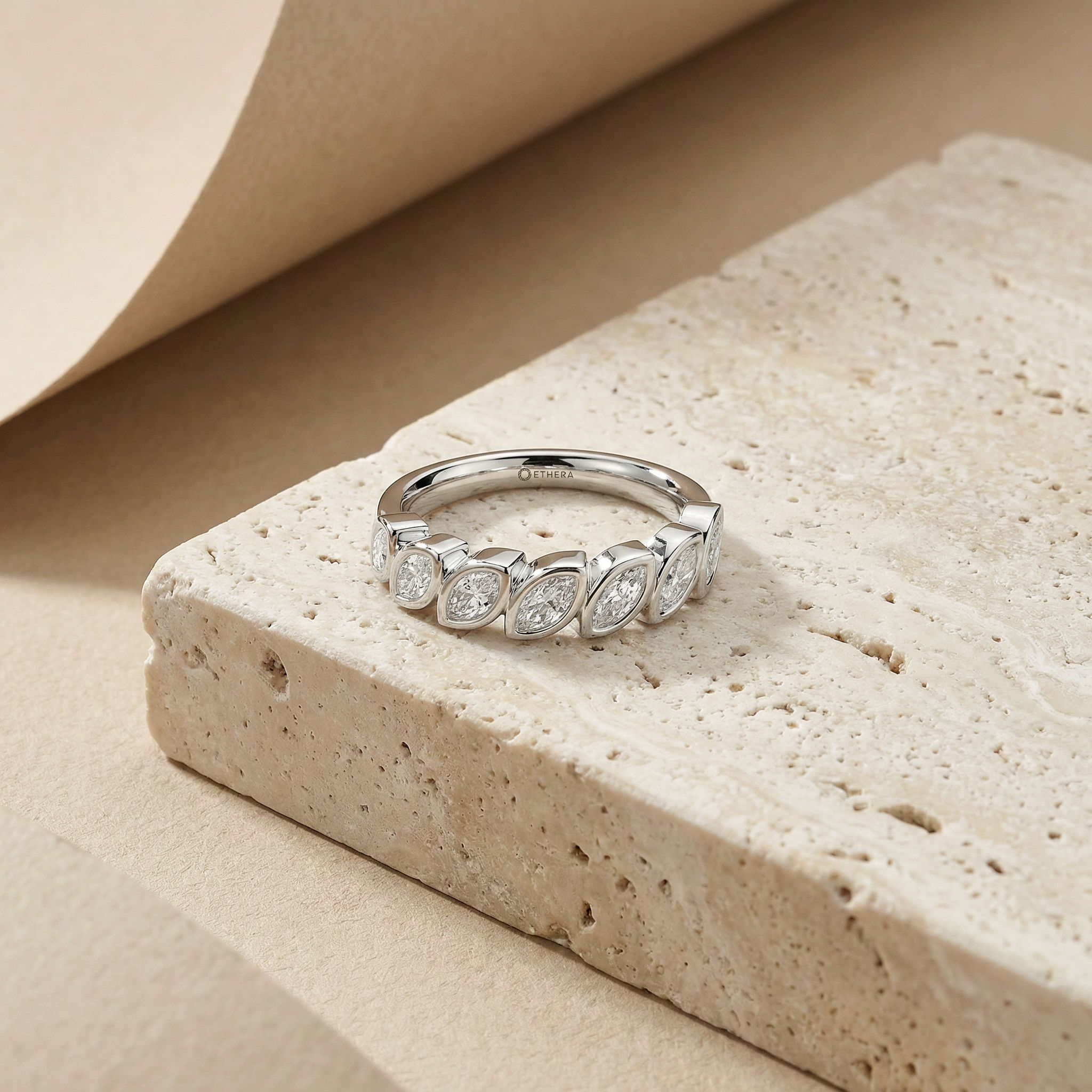 Marquise Infinity Eternity Band 2
