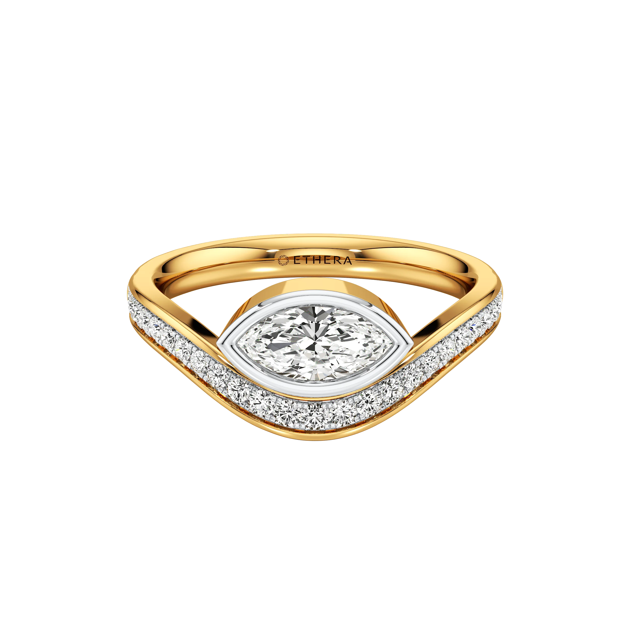 Marquise Elegance Solitaire Ring 4