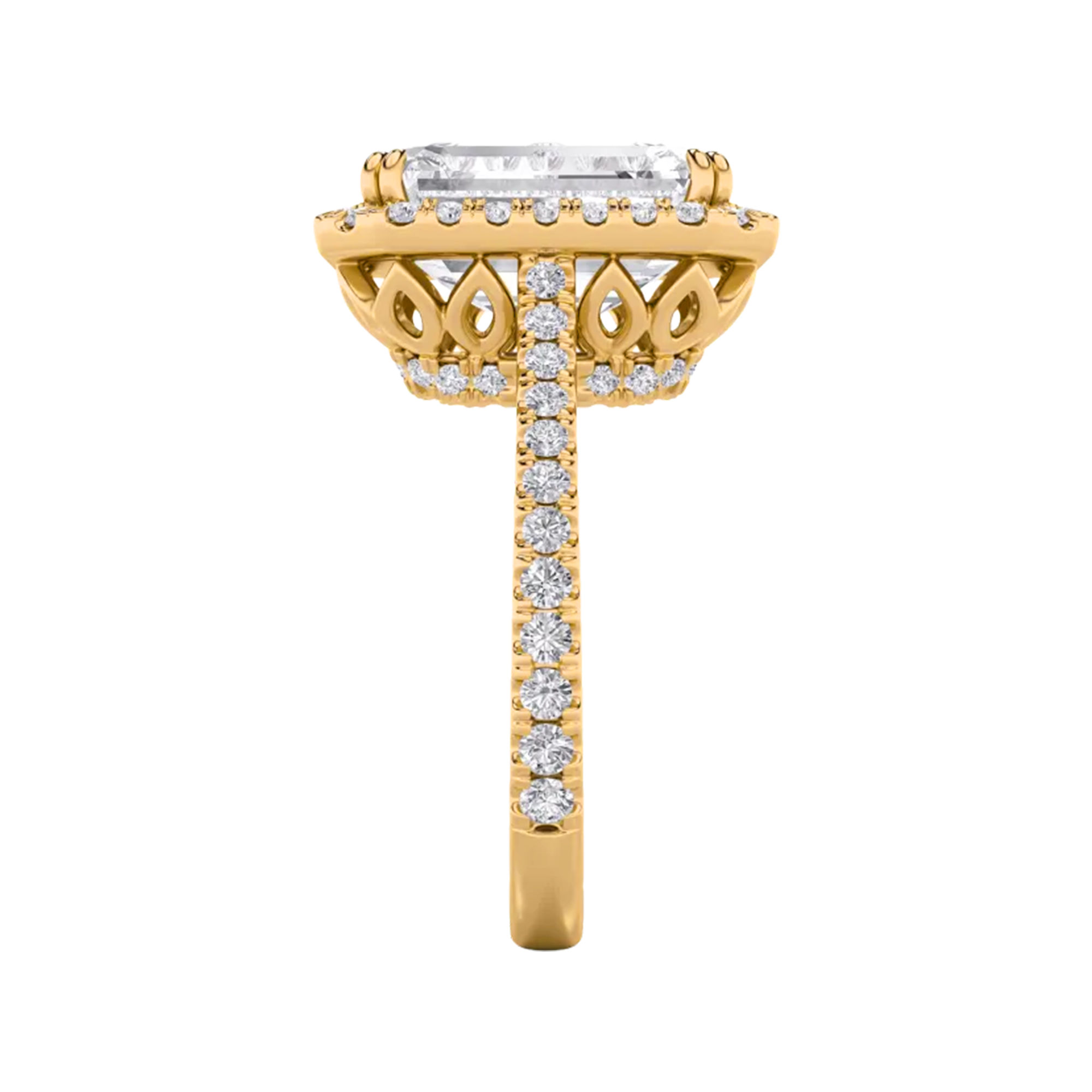 Regal Emerald Cocktail Ring 4