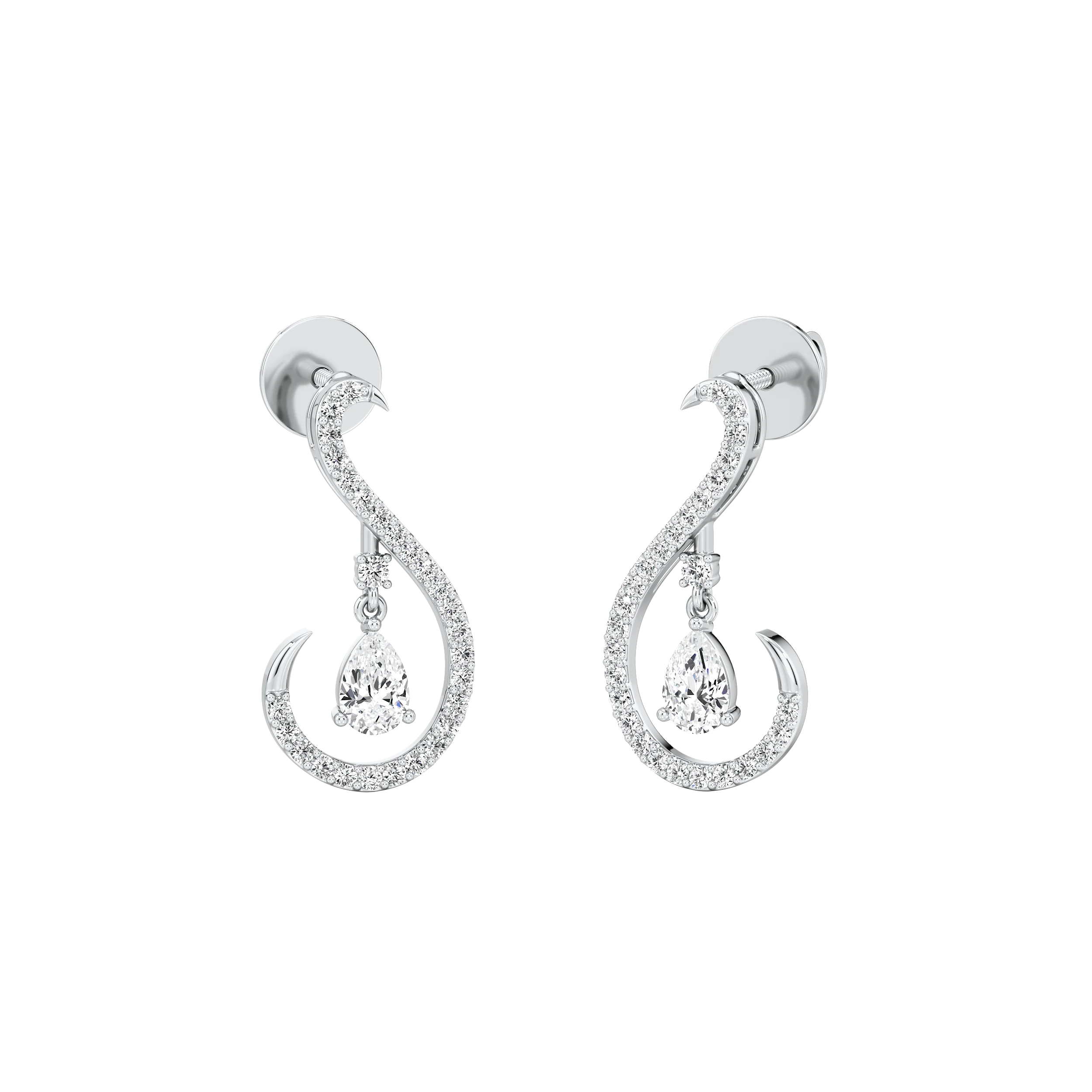 Curvelet Drop Earring 3