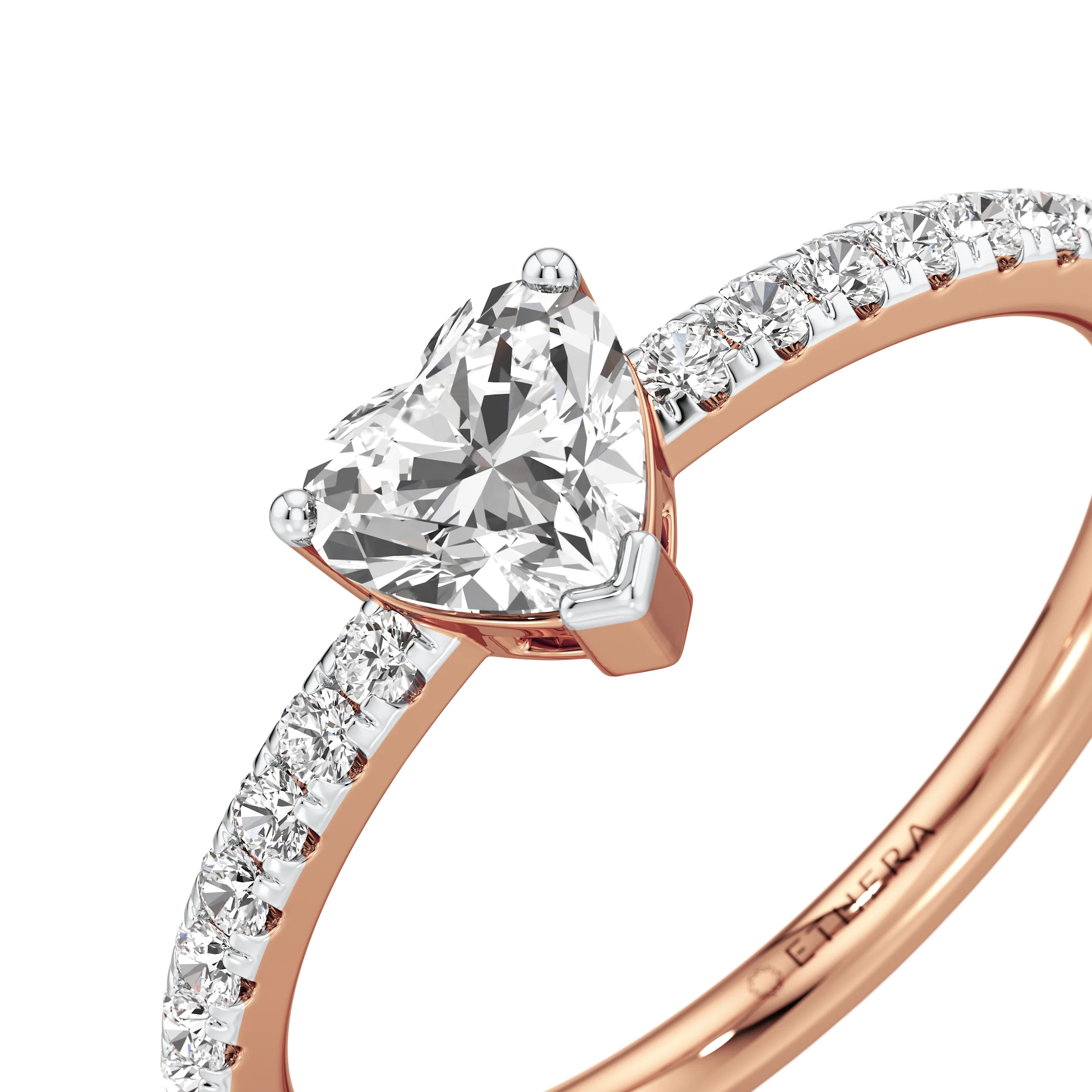 Heart Of Love Solitaire Ring 11