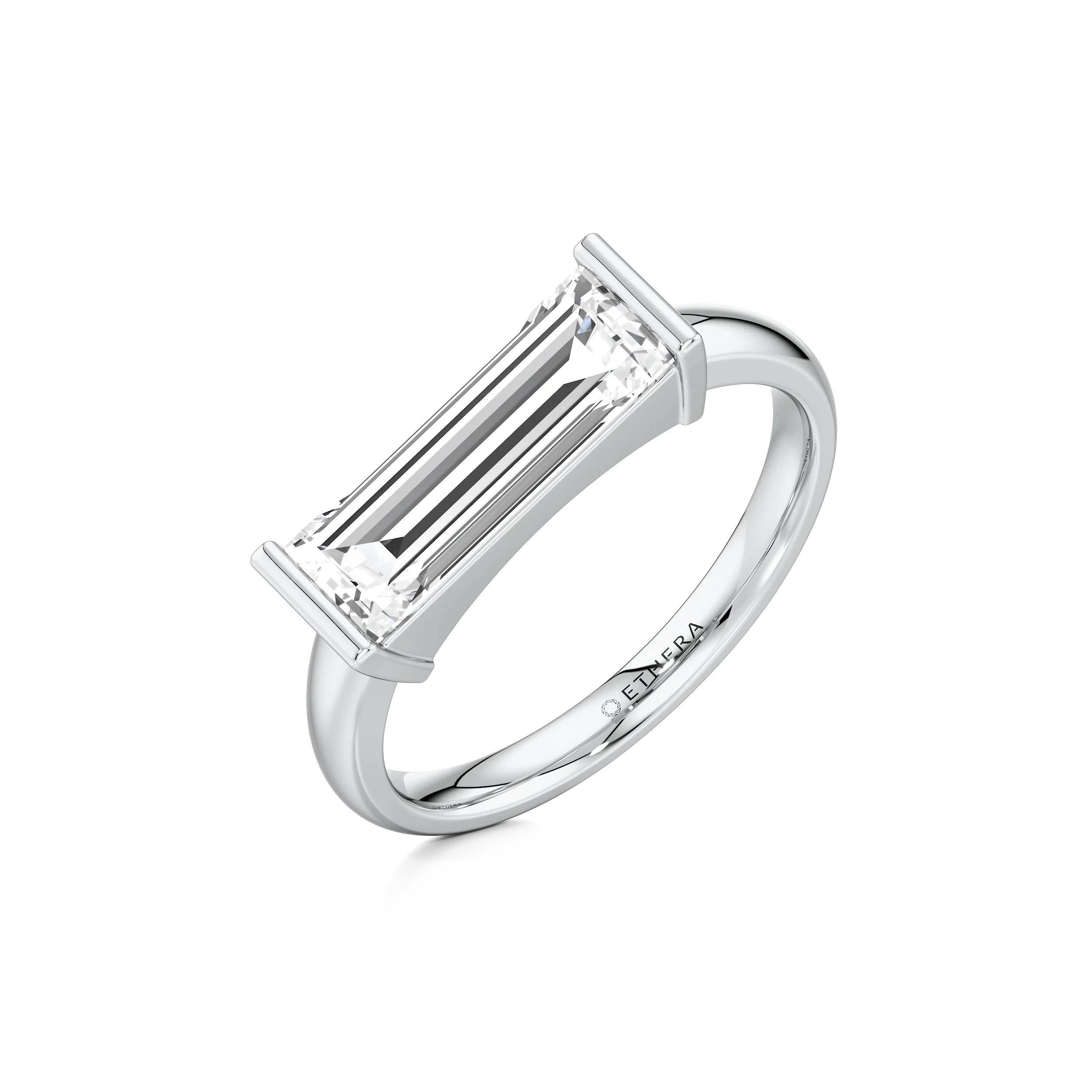 Westward Glow Solitaire Ring 5