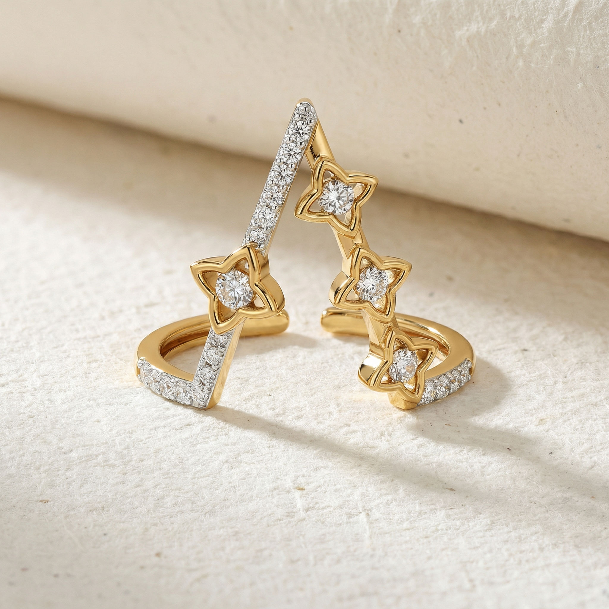 Stellar Zig-Zag Ring 2