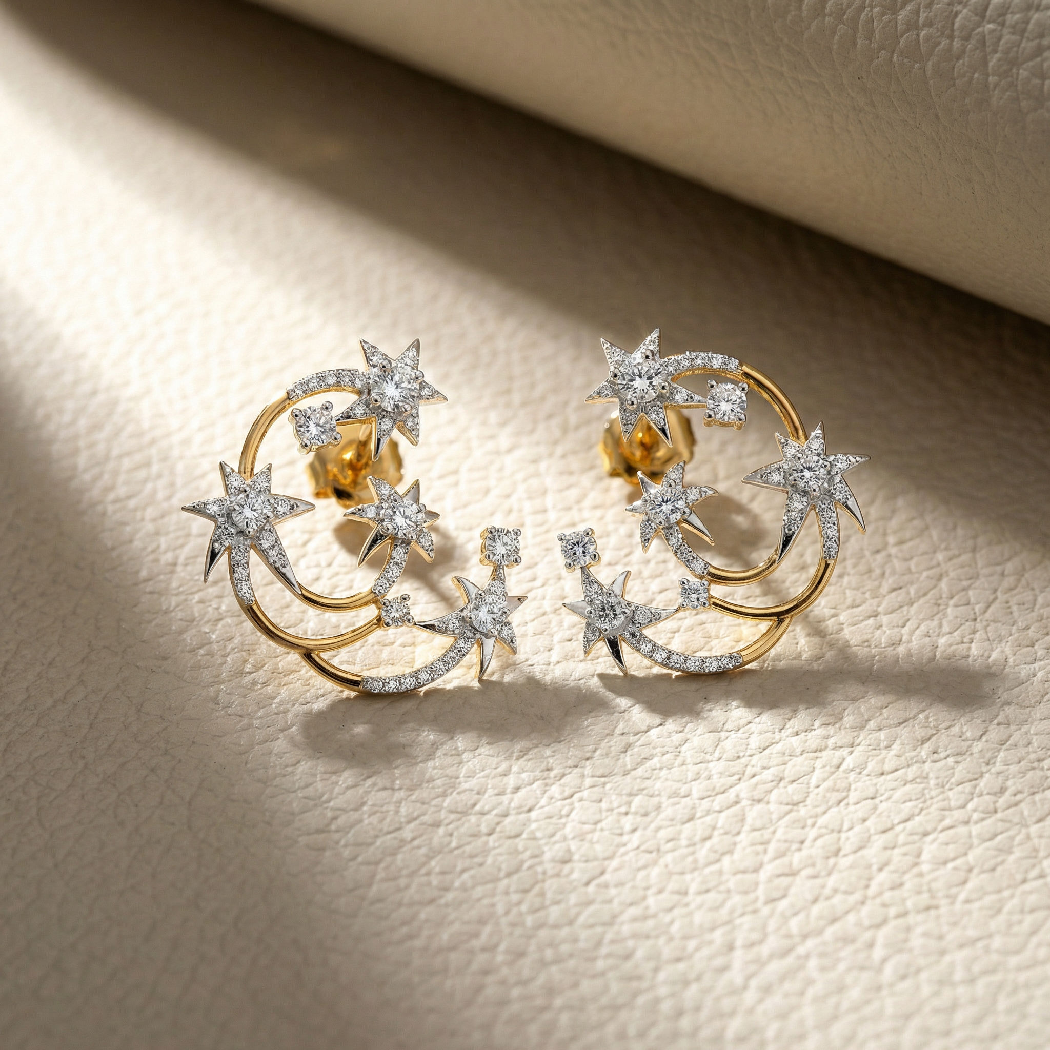 O Night Divine Statement Studs 2