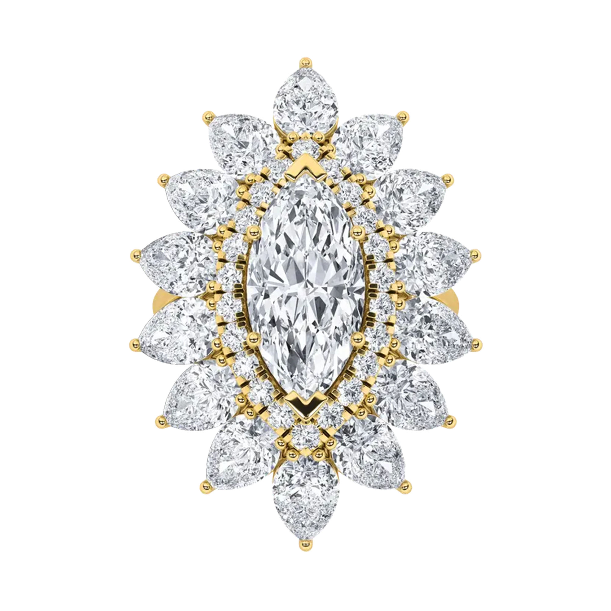 Garden Cocktail Ring 1