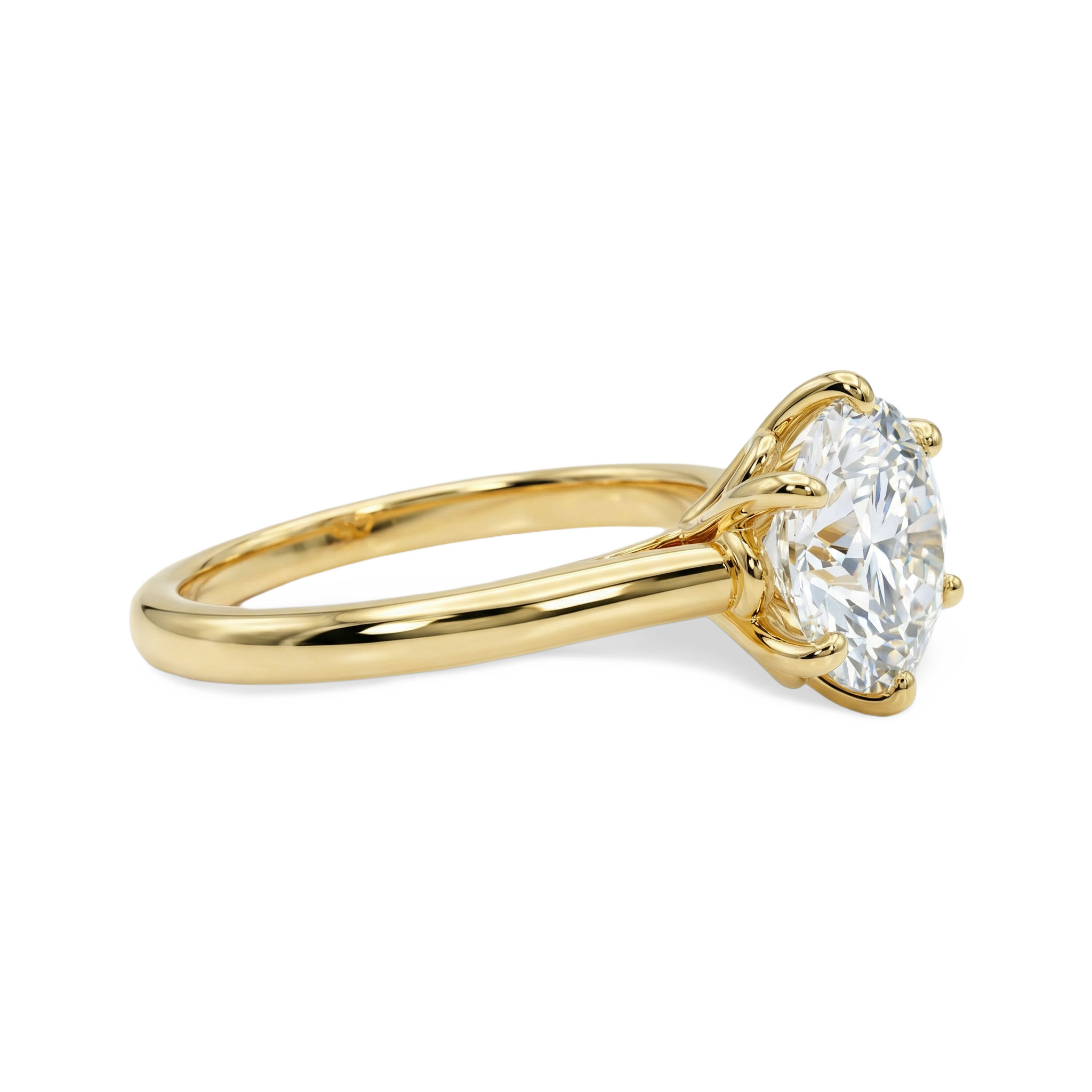 Crownlight Solitaire Ring hover