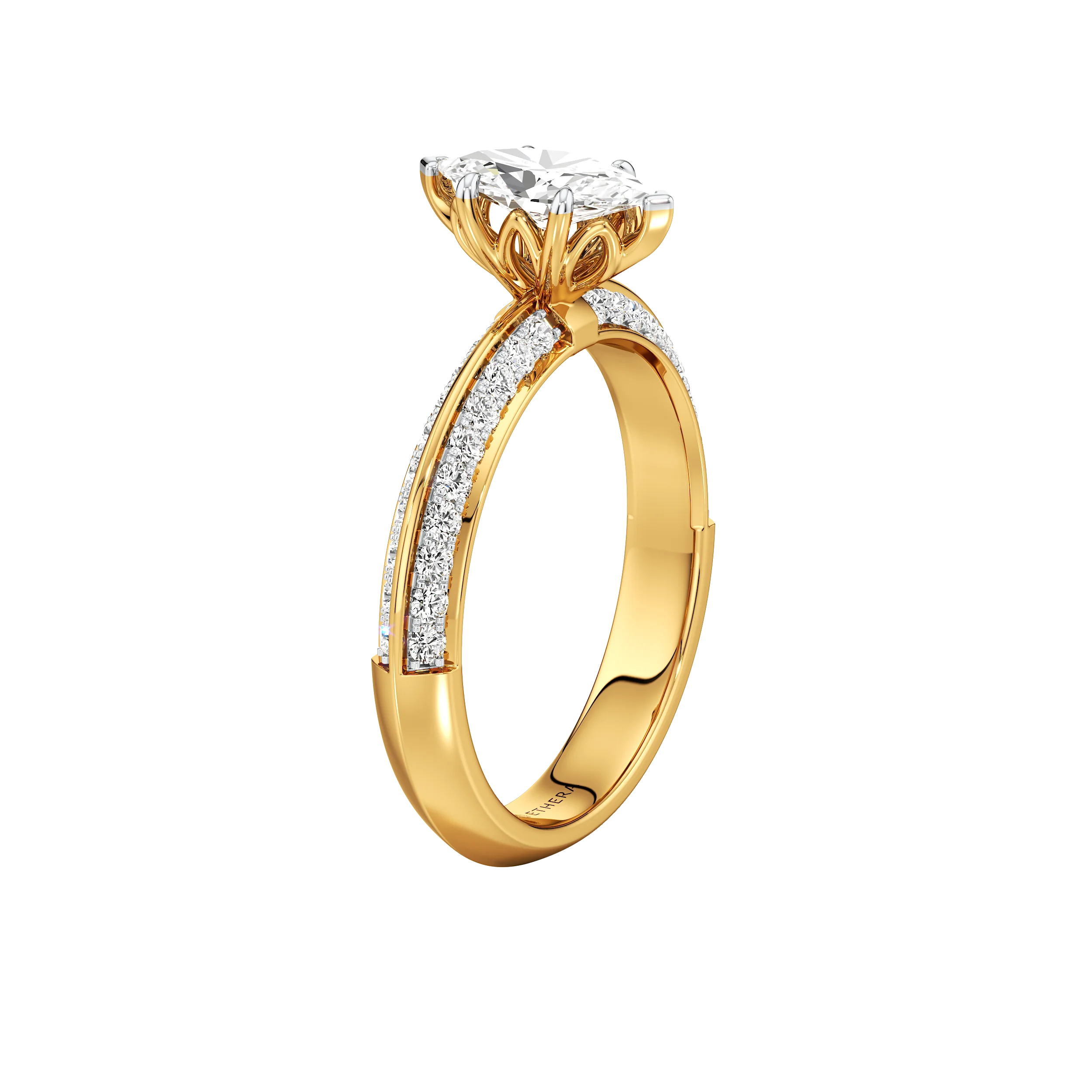Marquise Arc Ring 4