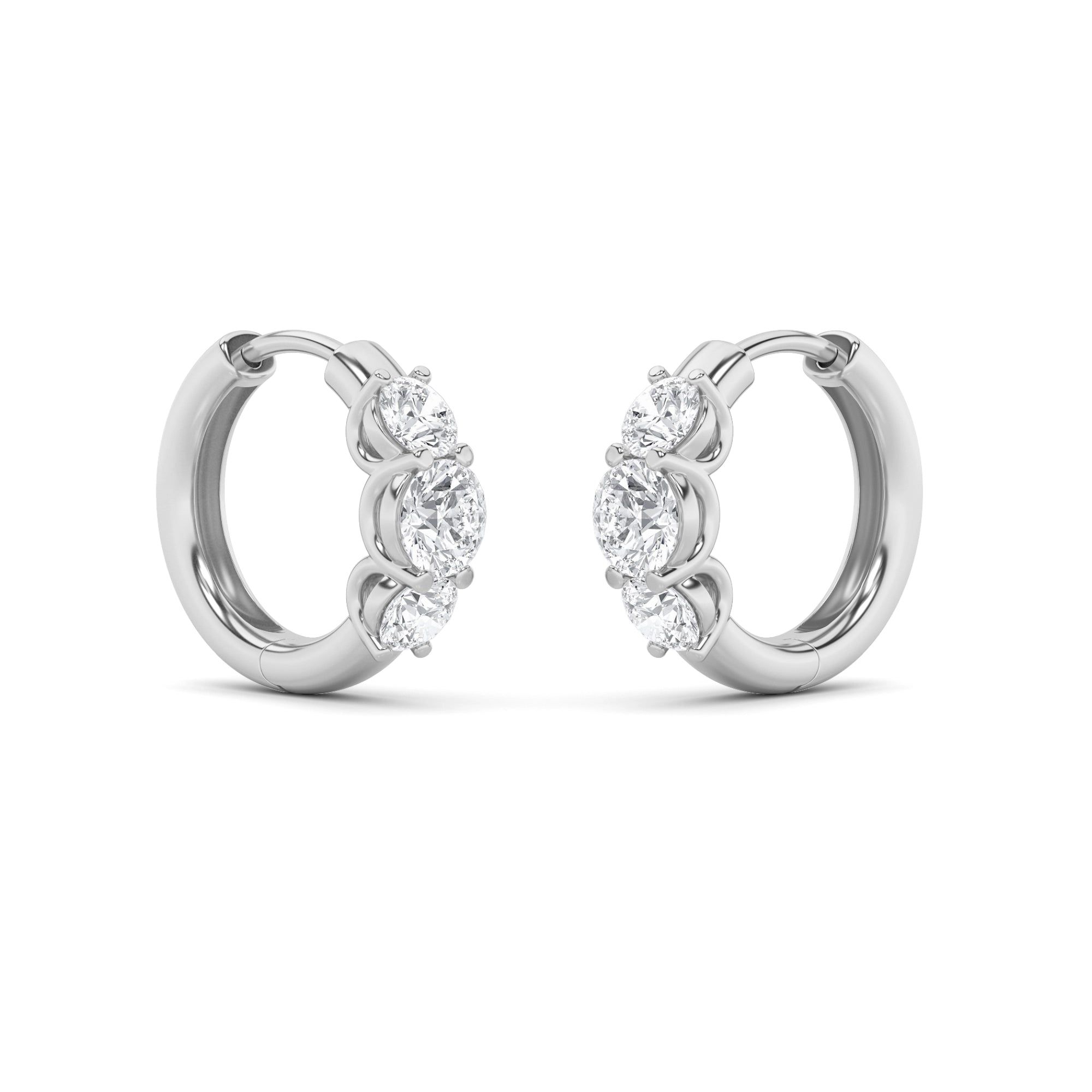 Gleaming Trio Bali Earrings 0