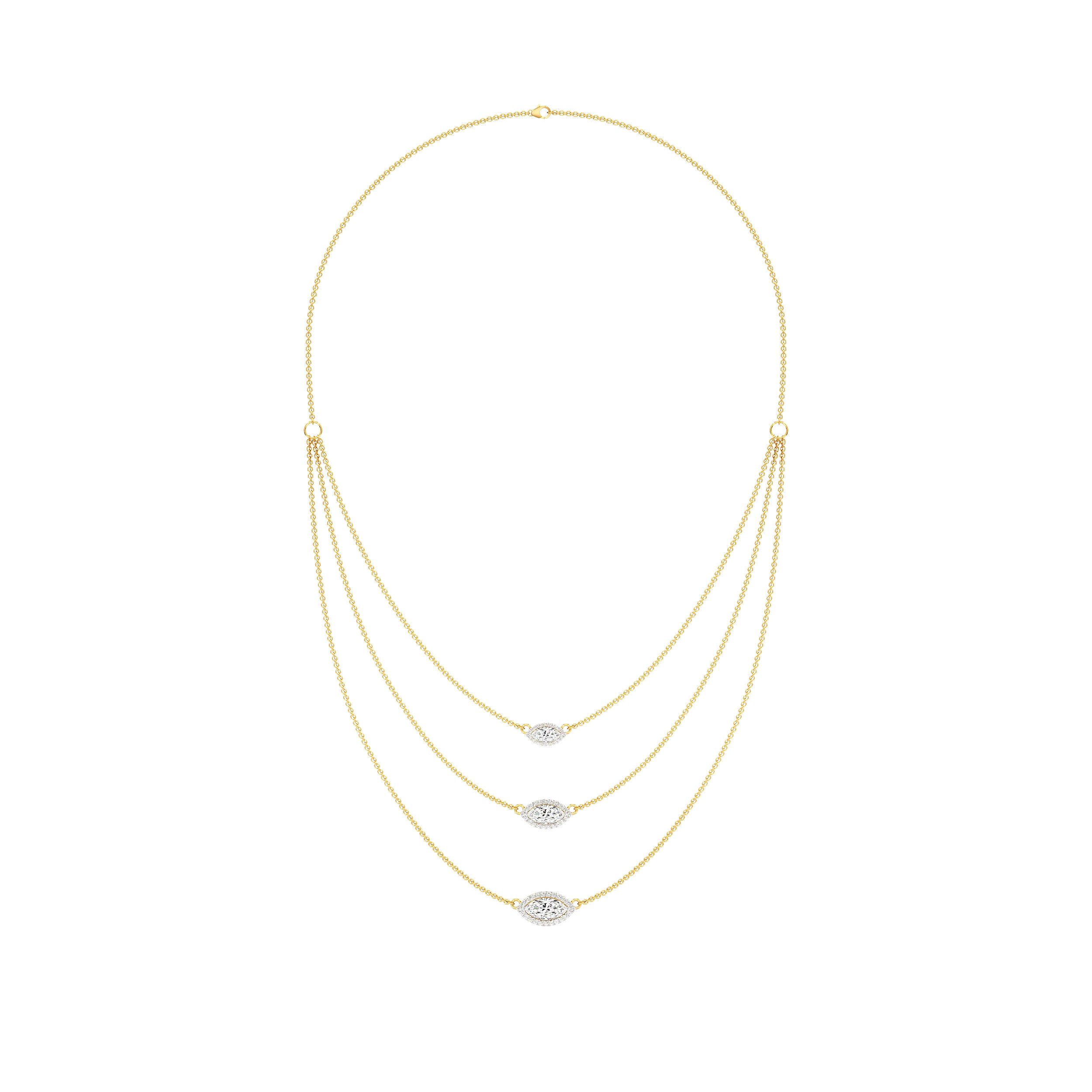 Golden Layers Fashion Chain 0