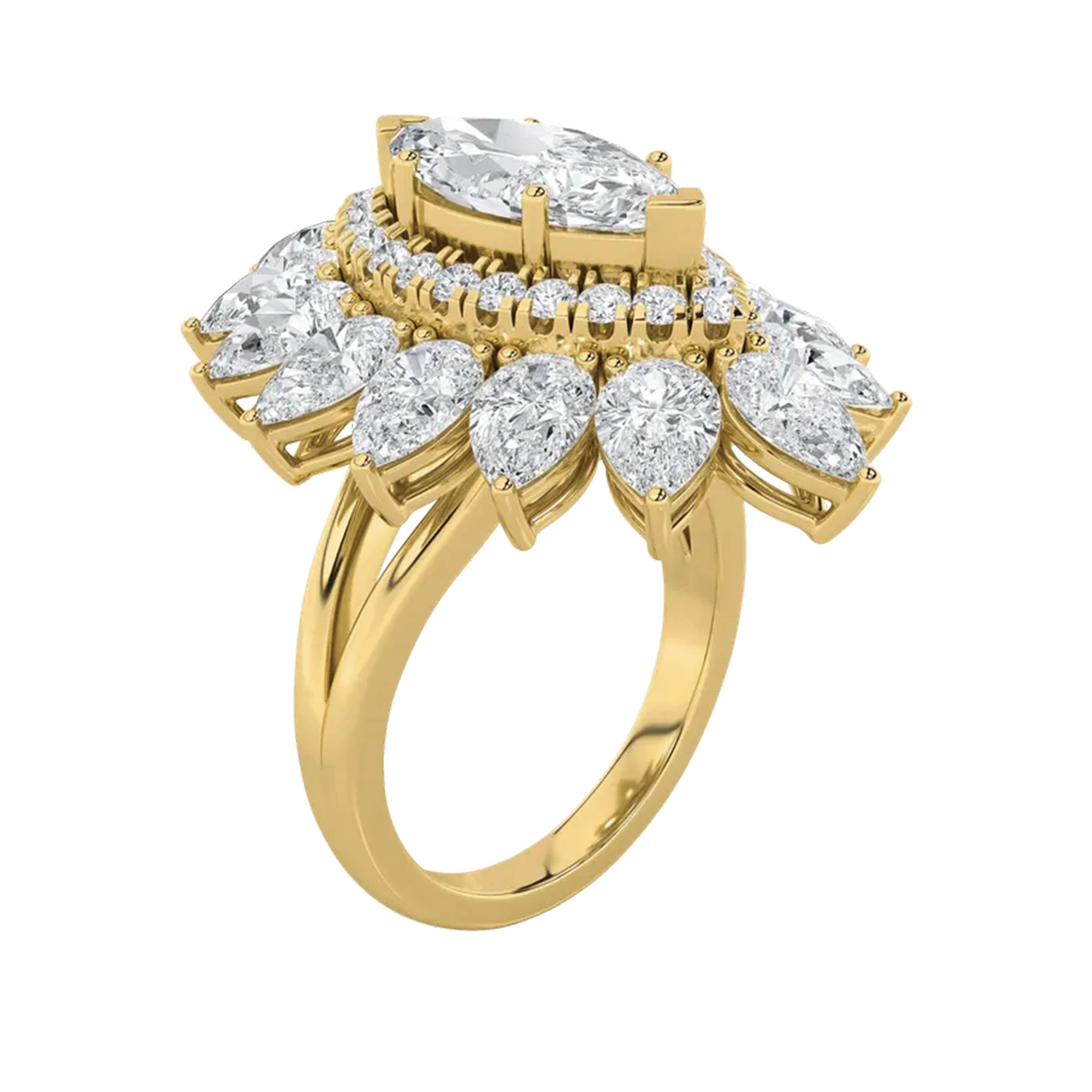 Garden Cocktail Ring 0