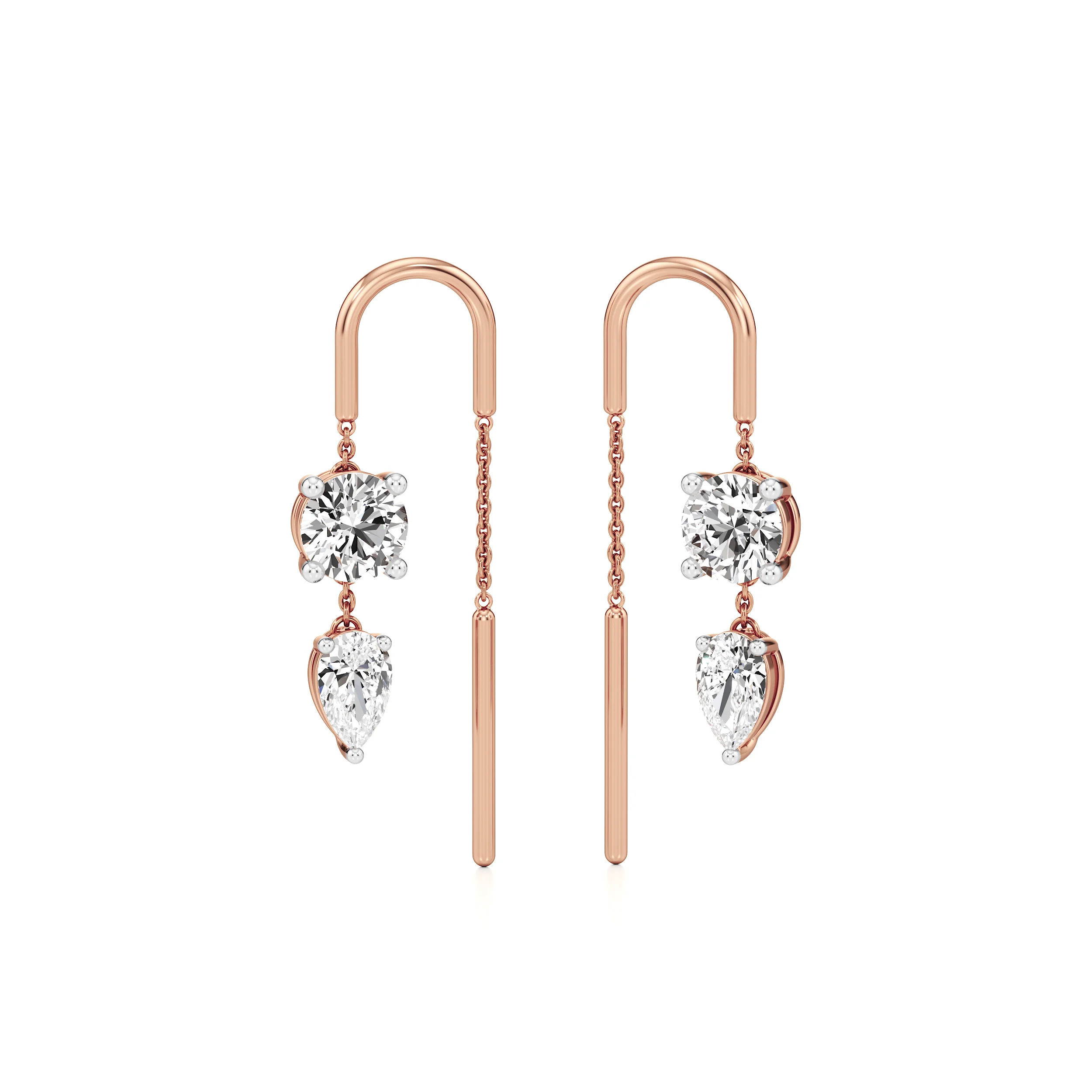 The Lyria Threader Earrings 6