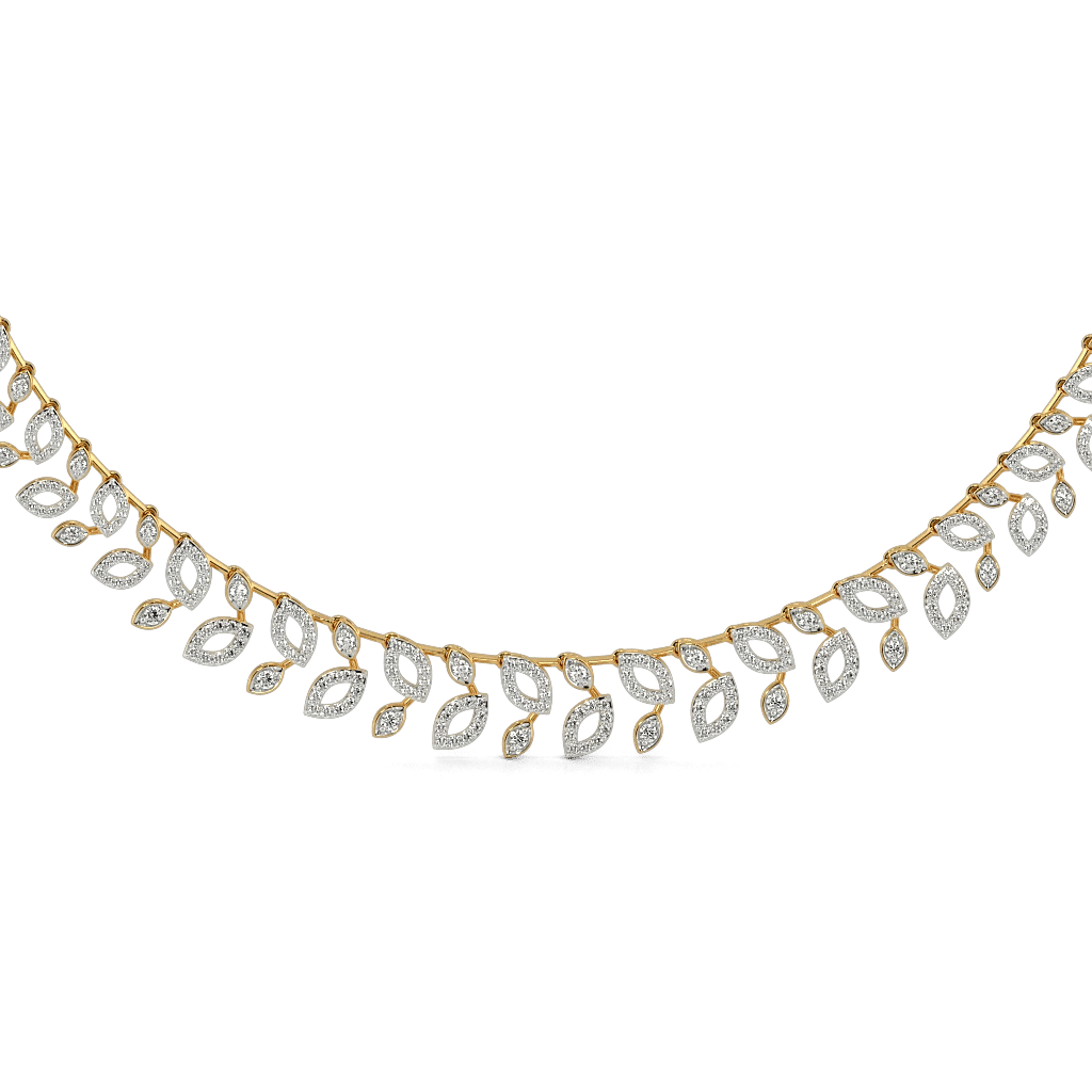 Marquise Meadow Necklace hover