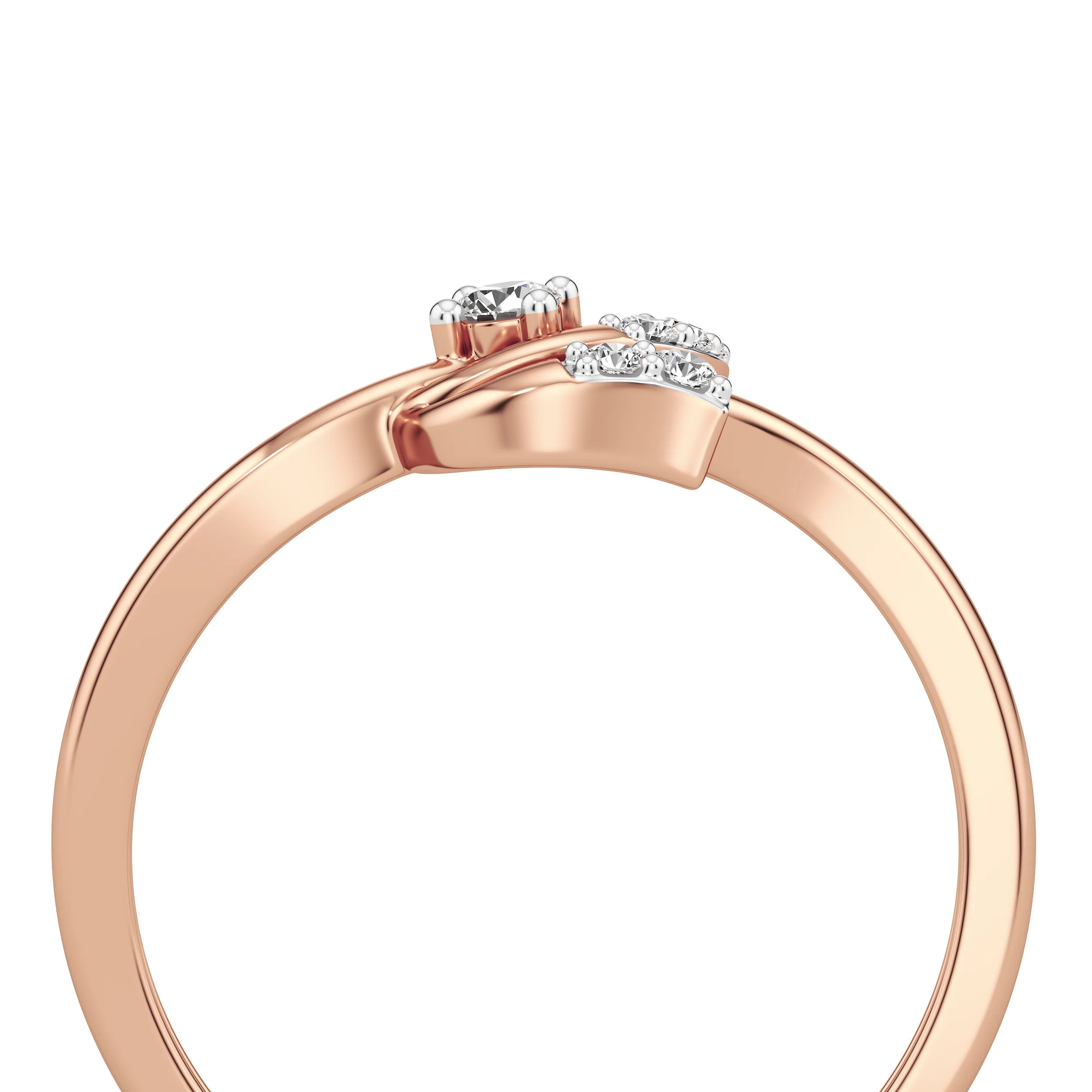 Twirl Bloom Diamond Ring 18