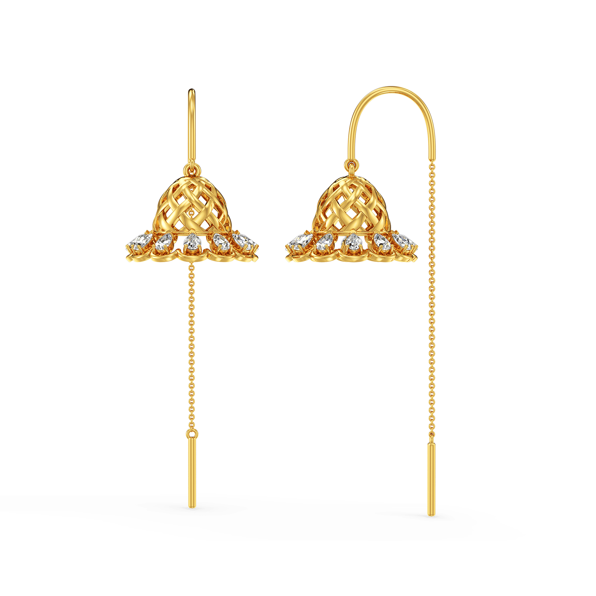 Tana- Bana Jhumkas 3