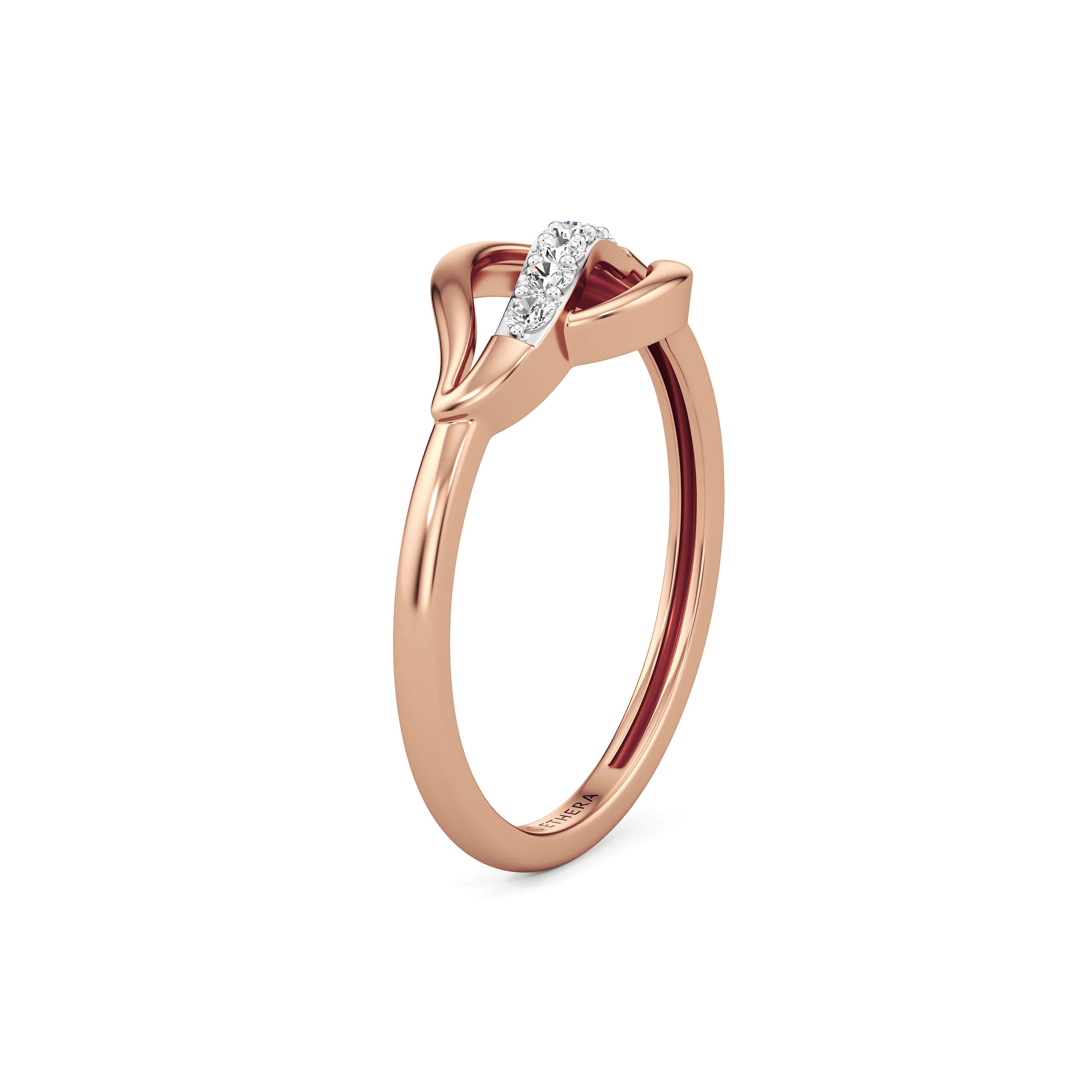 Waved Whisper Ring 14