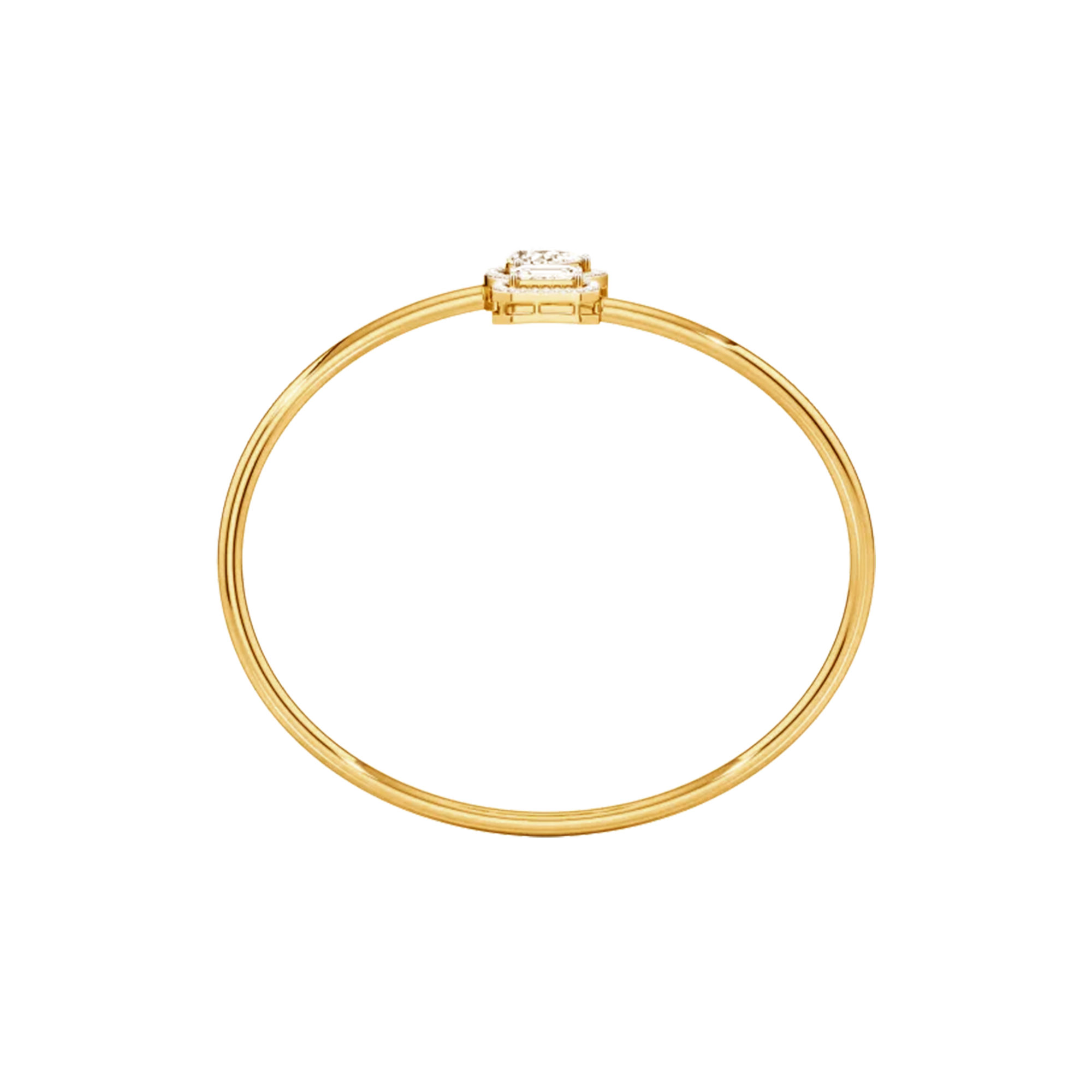 Petite Radiance Open Top Oval Bangle hover