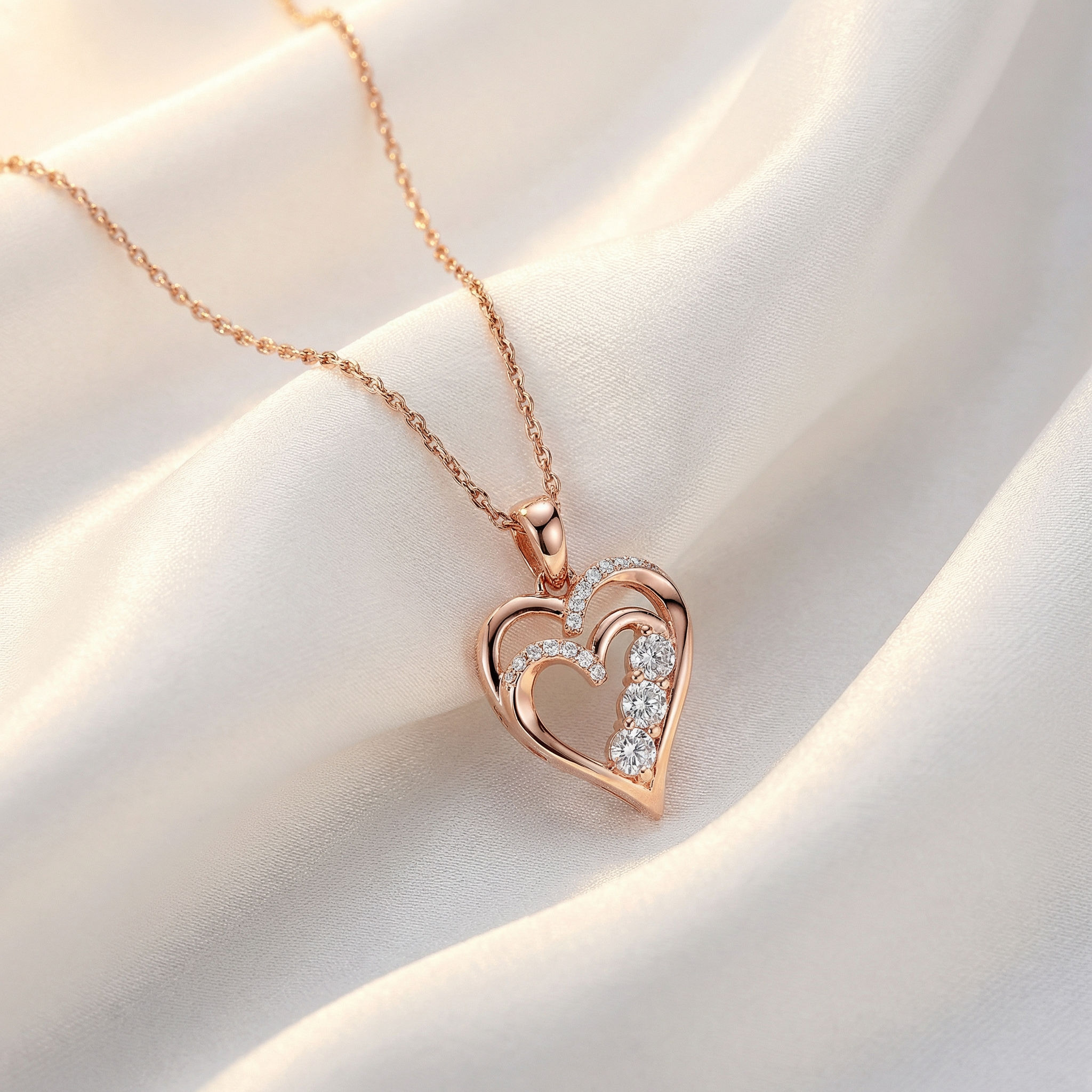 Hearts Entwine Pendant 2