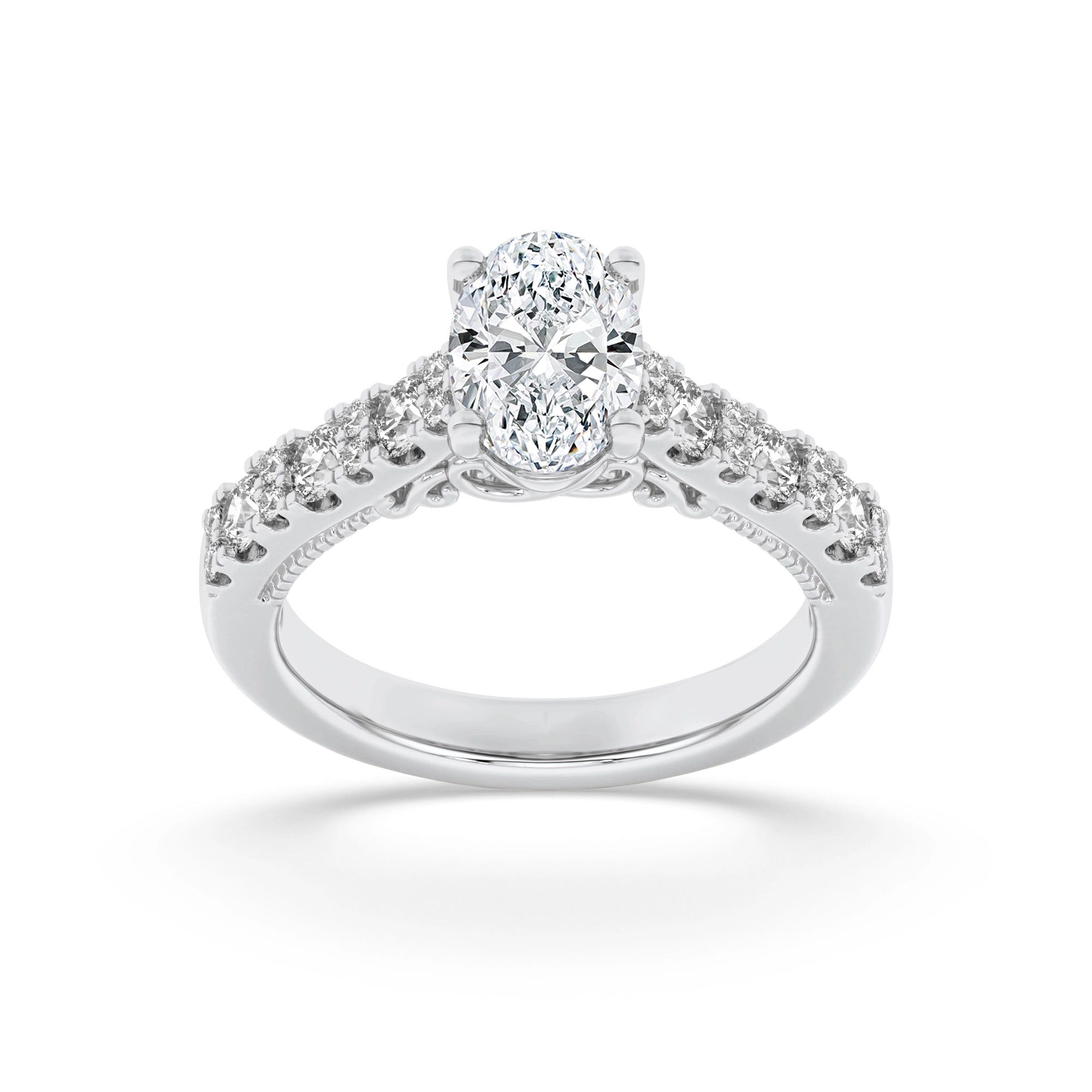 Nouveau Brilliance Solitaire Ring 6