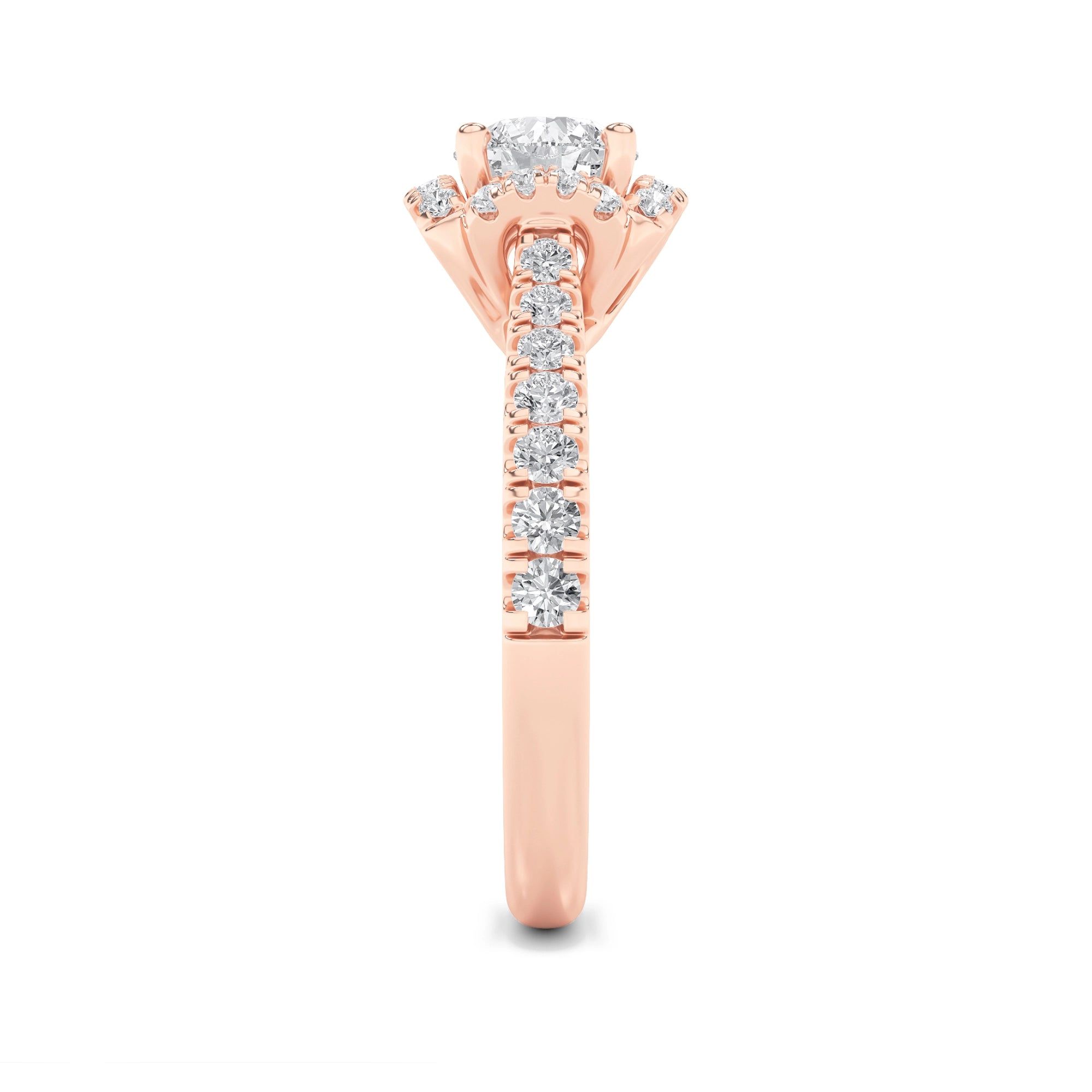 Secret Garden Solitaire Ring 13