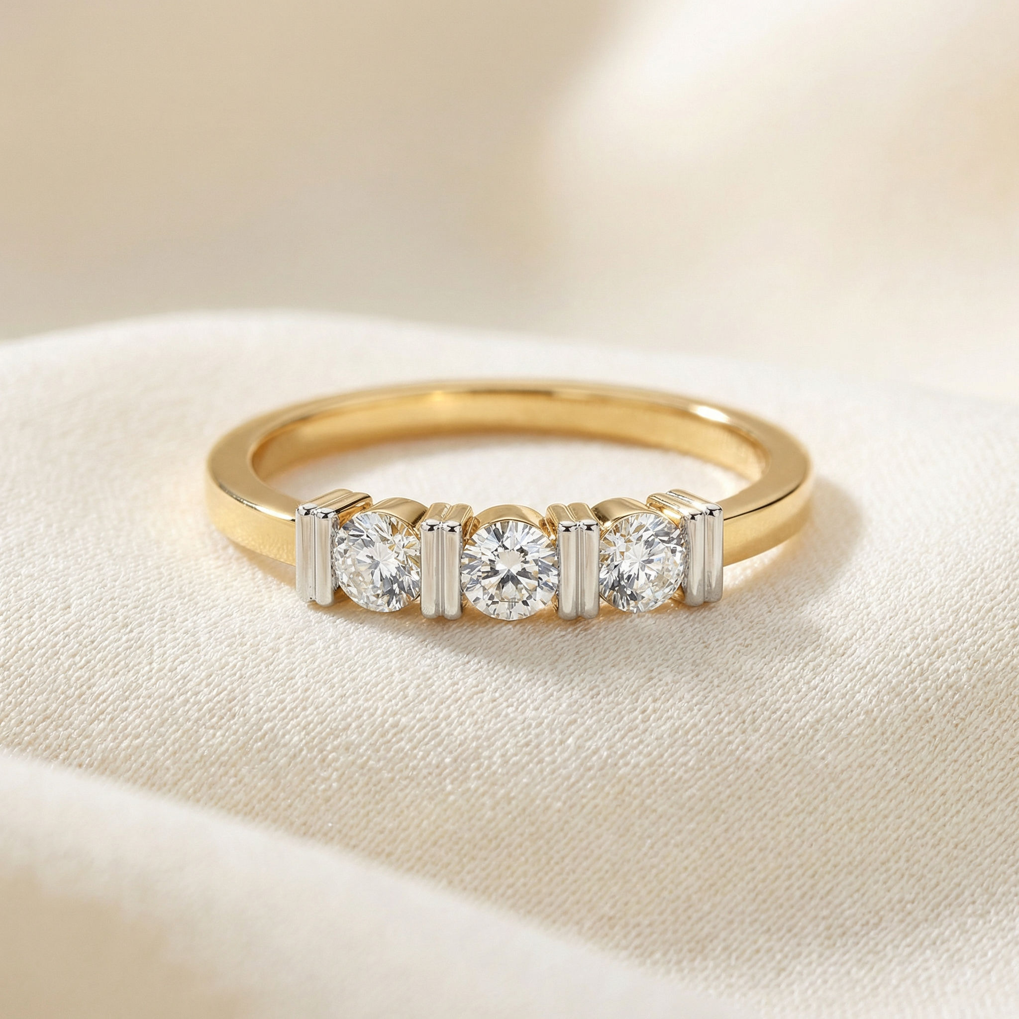Halo Loop Diamond Ring 2